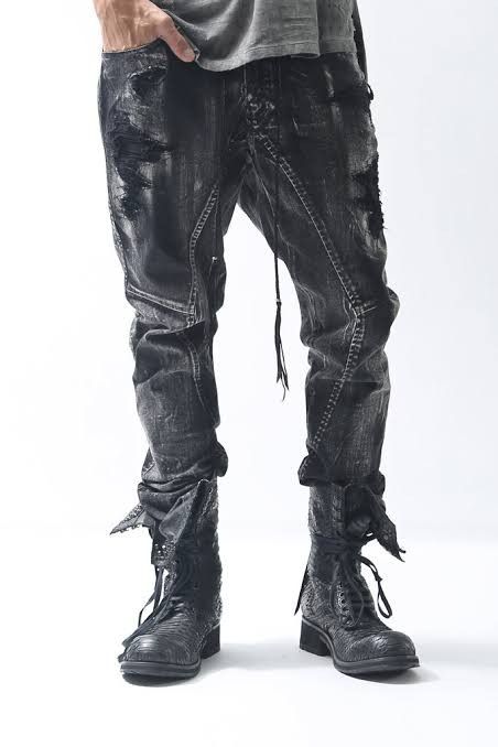 KMRii KMRII studed crushed Jeans Size US 30 / EU 46 - 12 Thumbnail