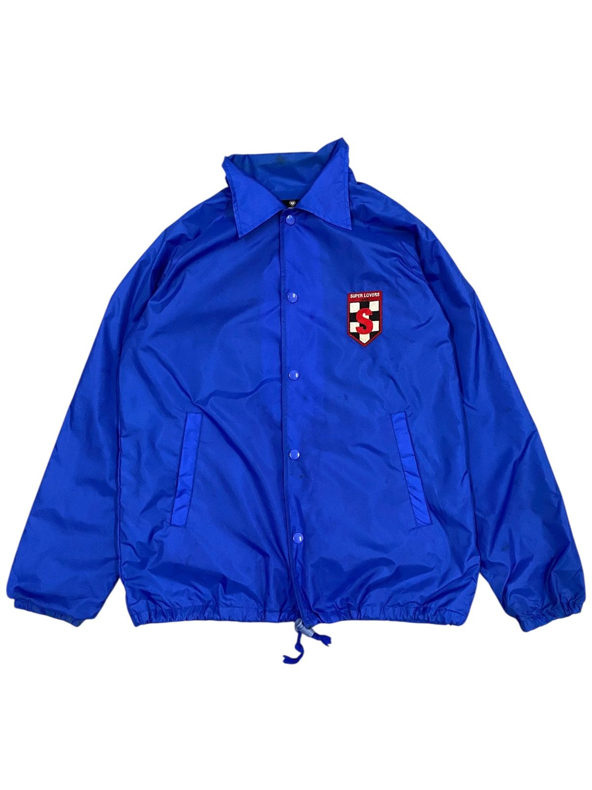 Japanese Brand Vtg Super Lovers Blue Jacket Size US S / EU 44-46 / 1 - 2 Thumbnail
