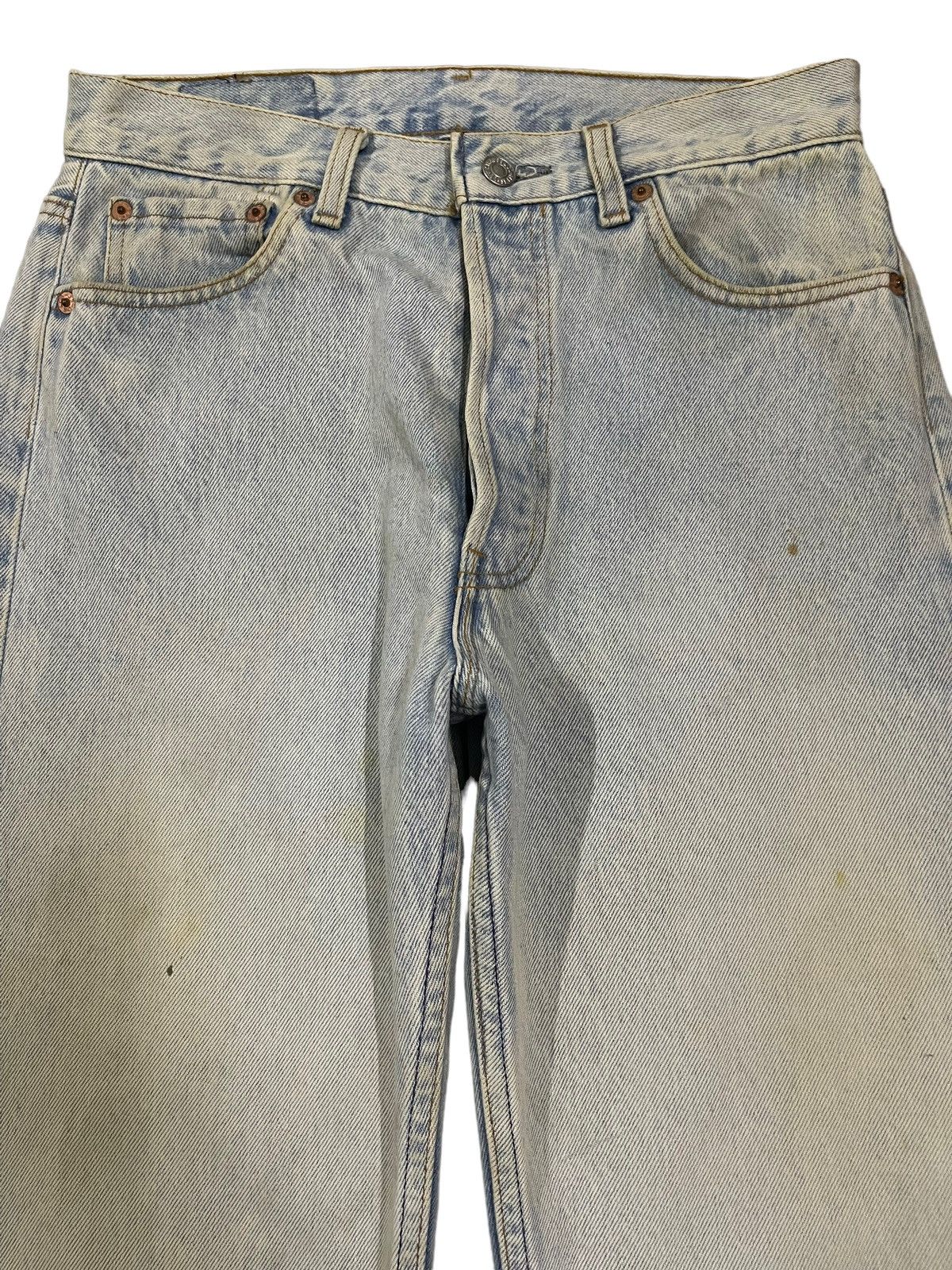 Levi's Vintage 80s Levis 501 Blue Wash Style Classic Jeans Size US 28 / EU 44 - 3 Thumbnail