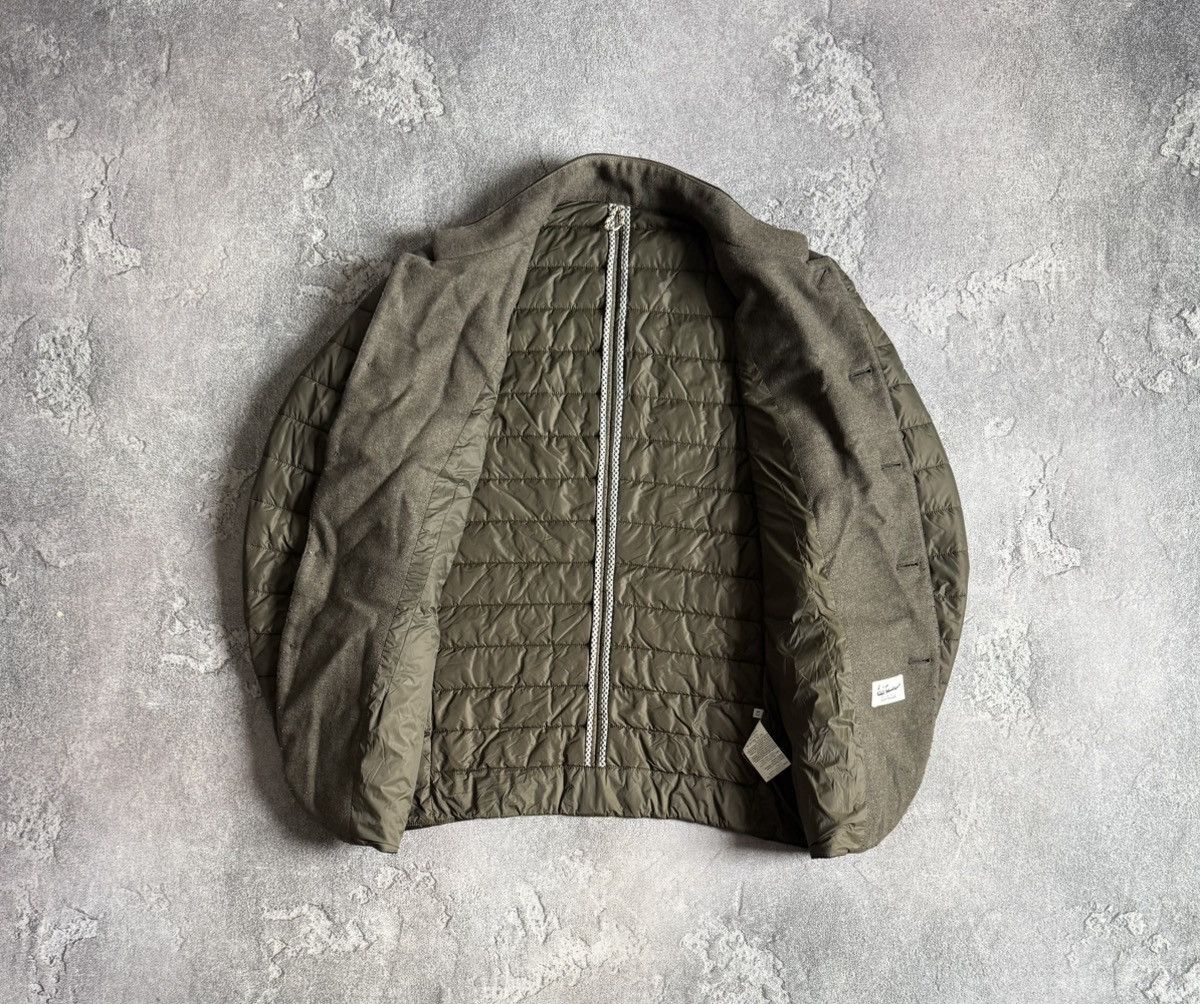 Designer Luis Trenker 52 Stuart Wattiert blazer jacket hybrid quilted Size US L / EU 52-54 / 3 - 13 Thumbnail