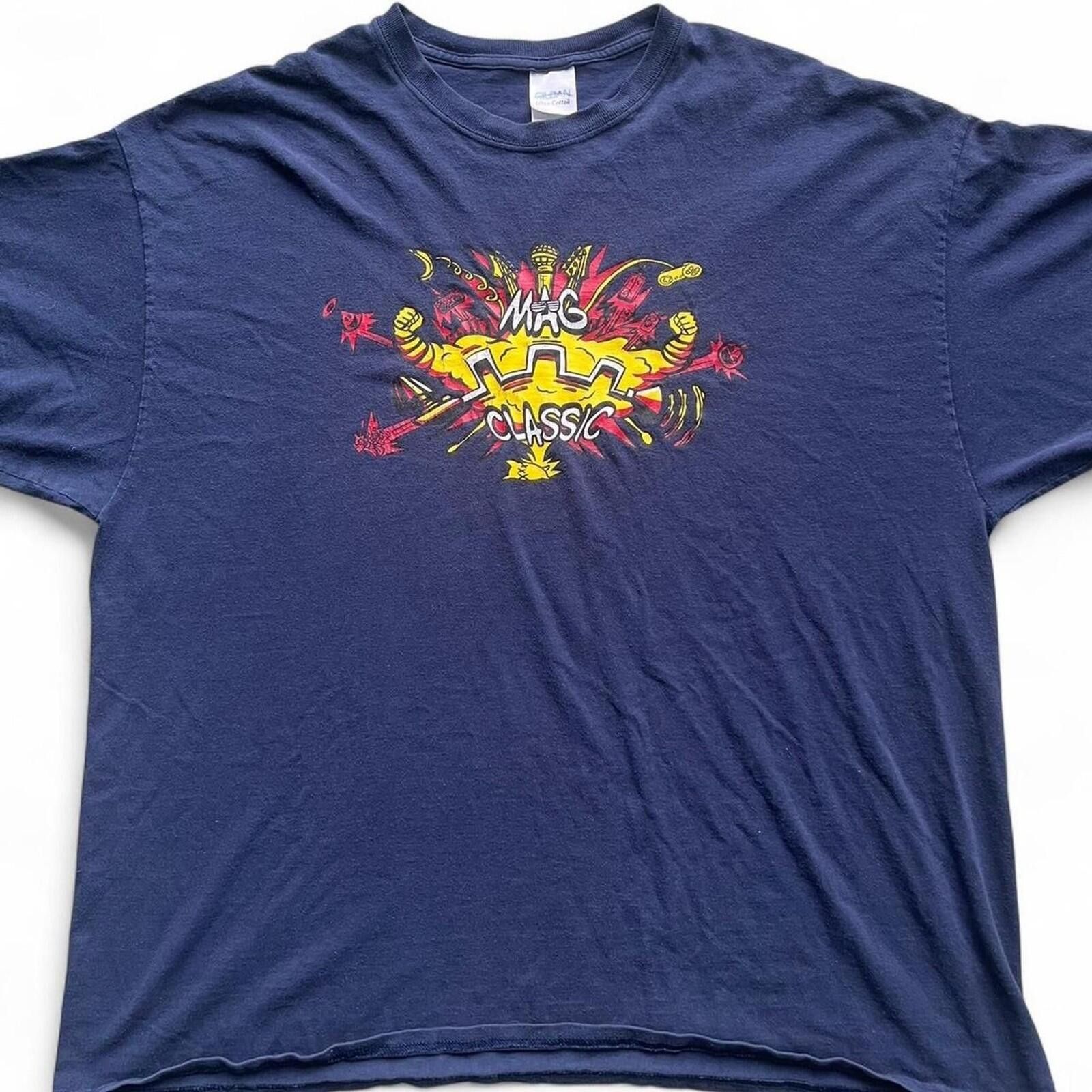 Gildan Gildan Navy Blue MAC Classic Graphic T-Shirt Size US M / EU 48-50 / 2 - 1 Thumbnail