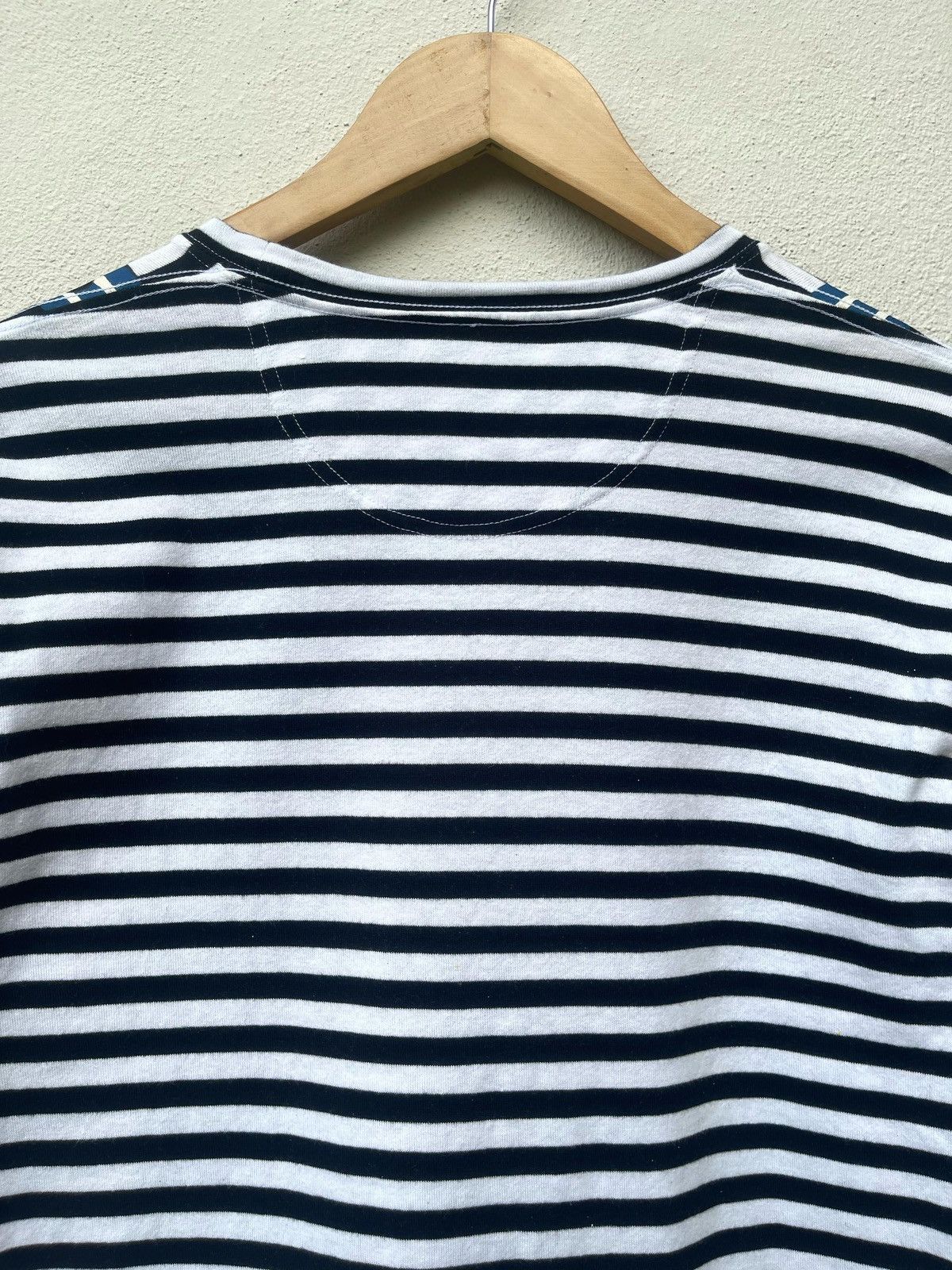 Issey Miyake × Japanese Brand × Tsumori Chisato Issey Miyake Tsumori Chisato Border Line Longsleeve Tee Size US M / EU 48-50 / 2 - 12 Thumbnail