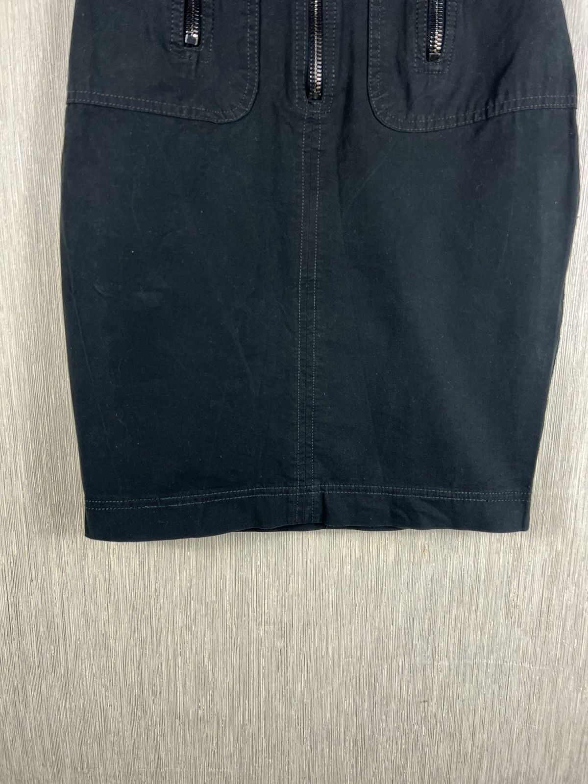 plein sud Plein sud jeanius 3 front zippers mini skirt y2k avant garde Size 26" / US 2 / IT 38 - 4 Thumbnail