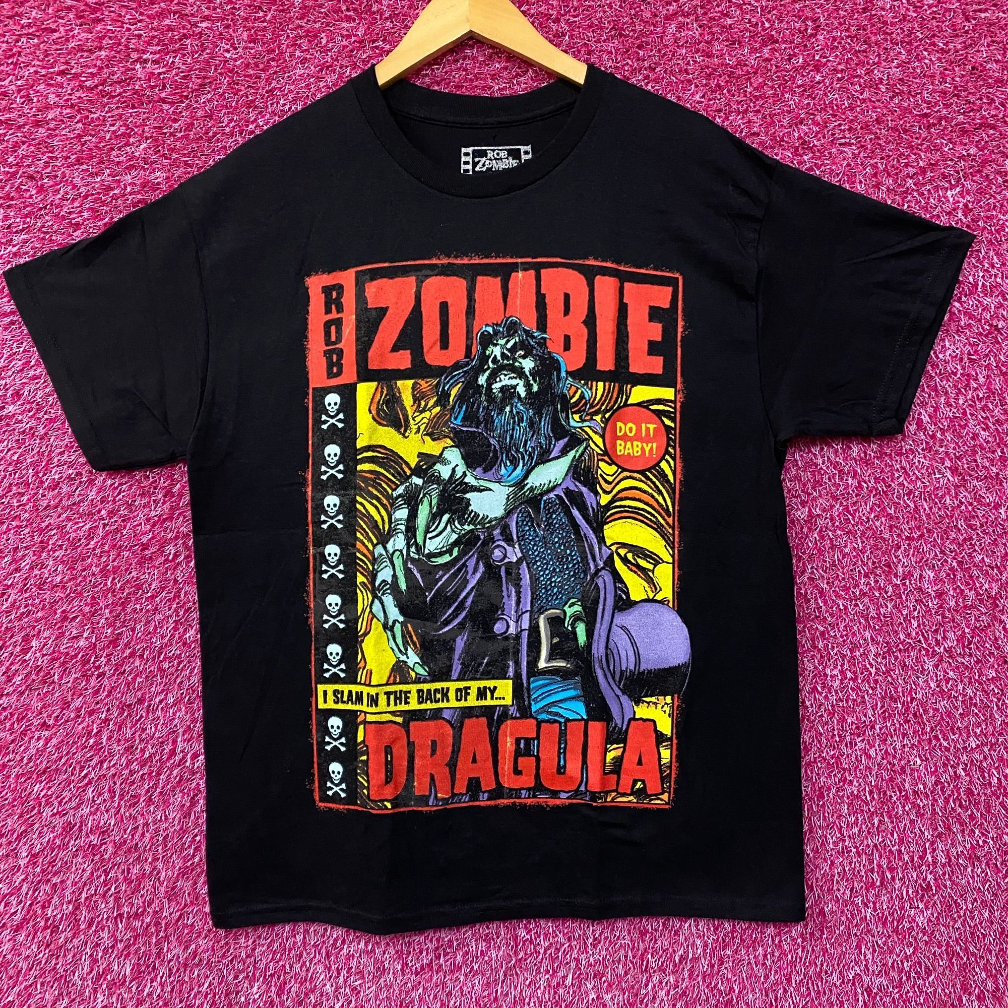 Other Rob Zombie Dragula Hellbilly Deluxe Comic Style T-Shirt Larg Size US L / EU 52-54 / 3 - 1 Thumbnail