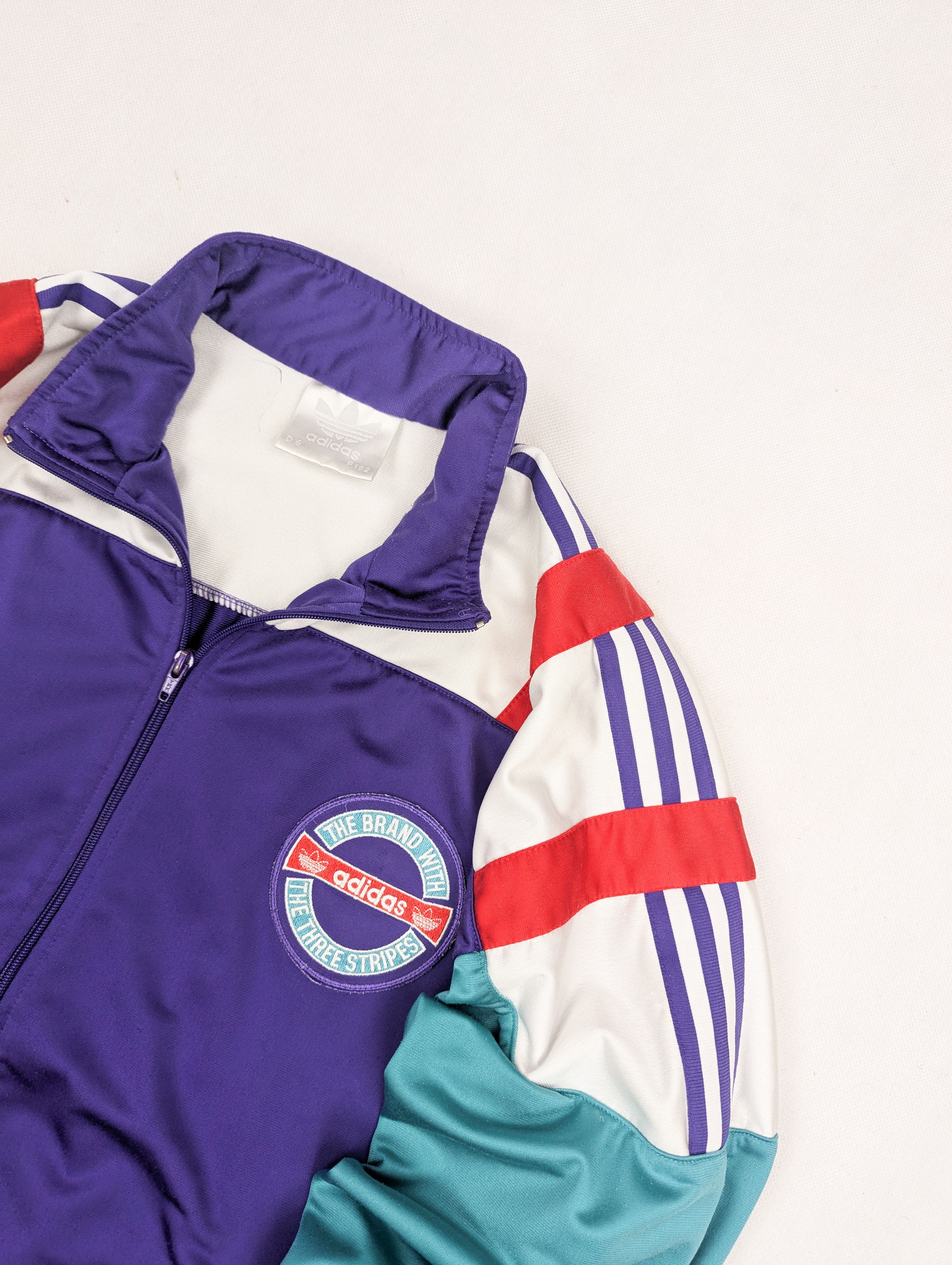 Adidas × Vintage Adidas vintage sweatshirt zip XL Size US XL / EU 56 / 4 - 2 Thumbnail