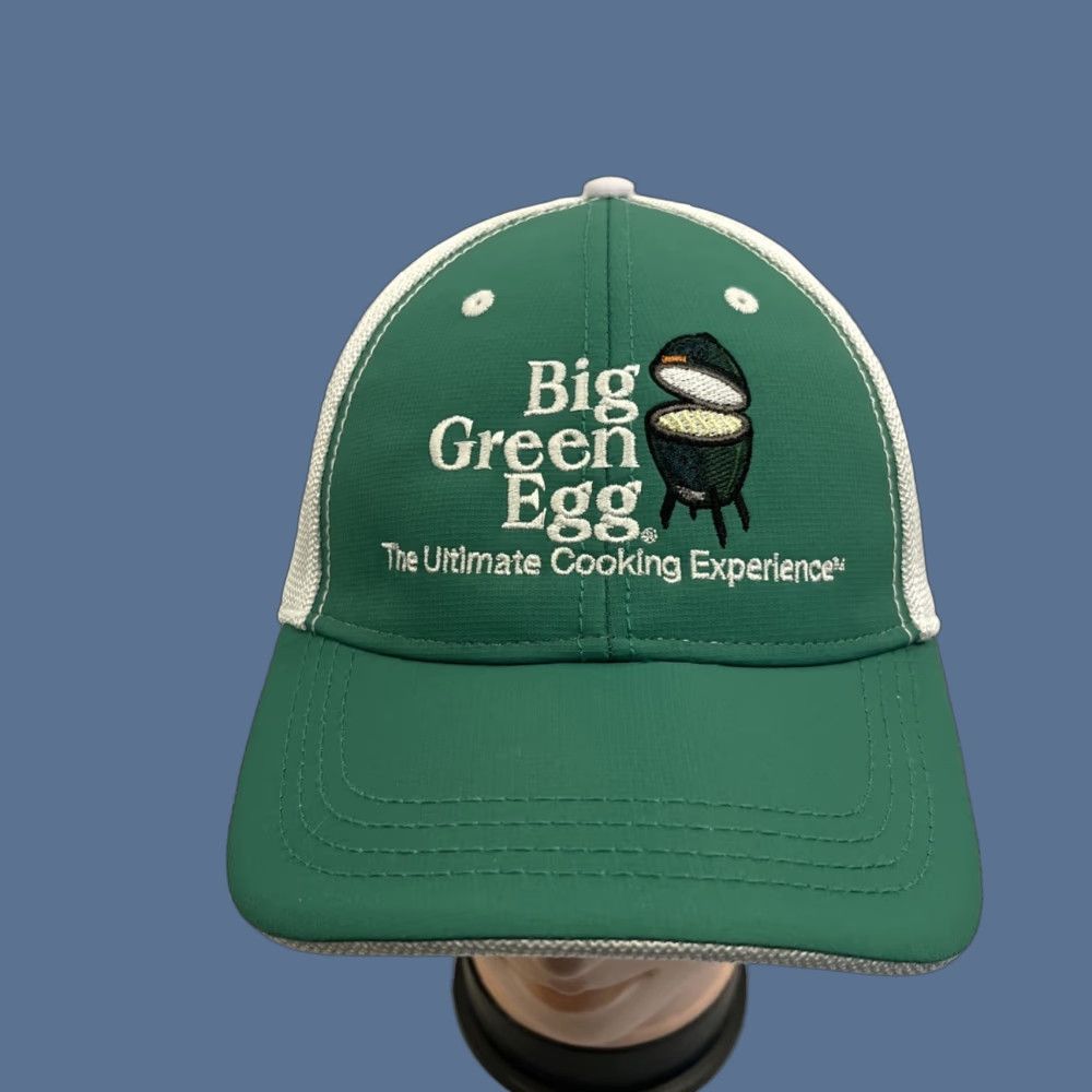 Vintage Ahead The Big Green Egg Hat BBQ Eggspert Barbeque Smoker Grilling Adjustable Cap Size ONE SIZE - 1 Thumbnail