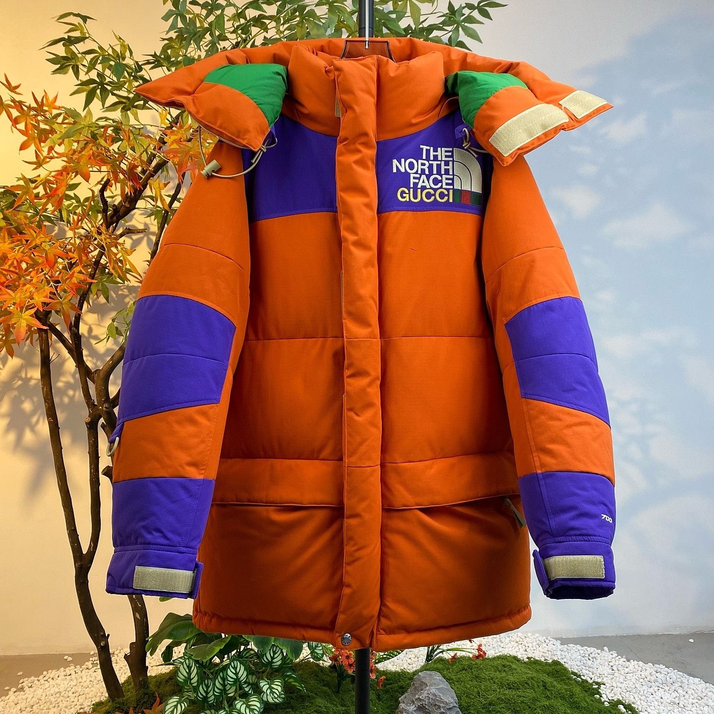 Gucci × The North Face Gucci x The North Face Logo Down Jacket Size XS Size XS / US 0-2 / IT 36-38 - 1 Thumbnail