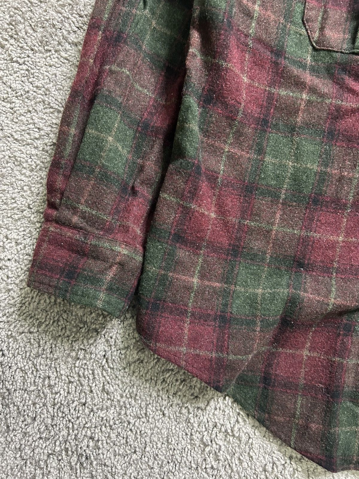 Polo Ralph Lauren Vintage 80s Polo Ralph Lauren Wool Flannel Size US XL / EU 56 / 4 - 4 Thumbnail
