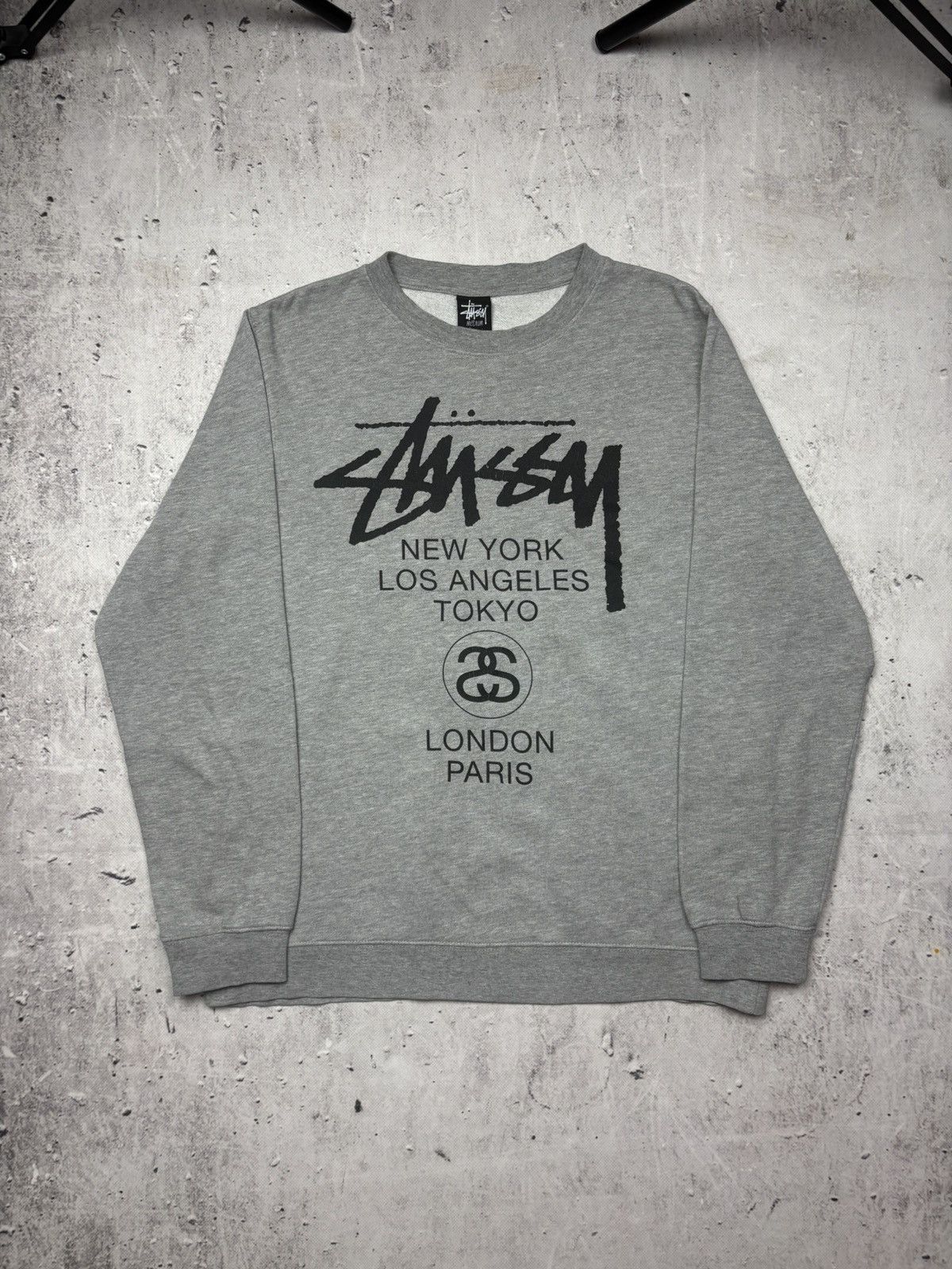 Stussy vintage stussy y2k boxy crewneck swag cheef kief Size US M / EU 48-50 / 2 - 4 Thumbnail