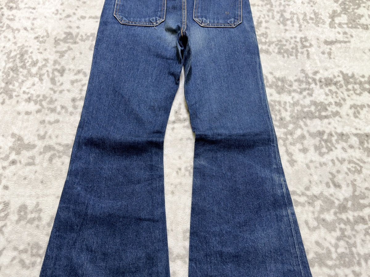 Japanese Brand 70s Style Bobson Denim Bush Pants Flare Bell Bottom Jeans Size US 26 / EU 42 - 11 Thumbnail