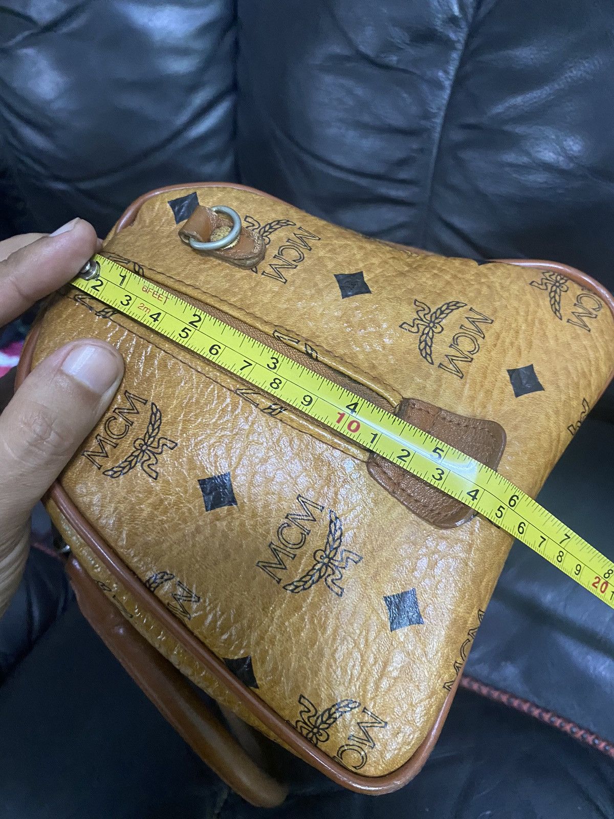 MCM Authentic Vintage MCM Monogram Speedy 30 Hand Bag Size ONE SIZE - 13 Thumbnail