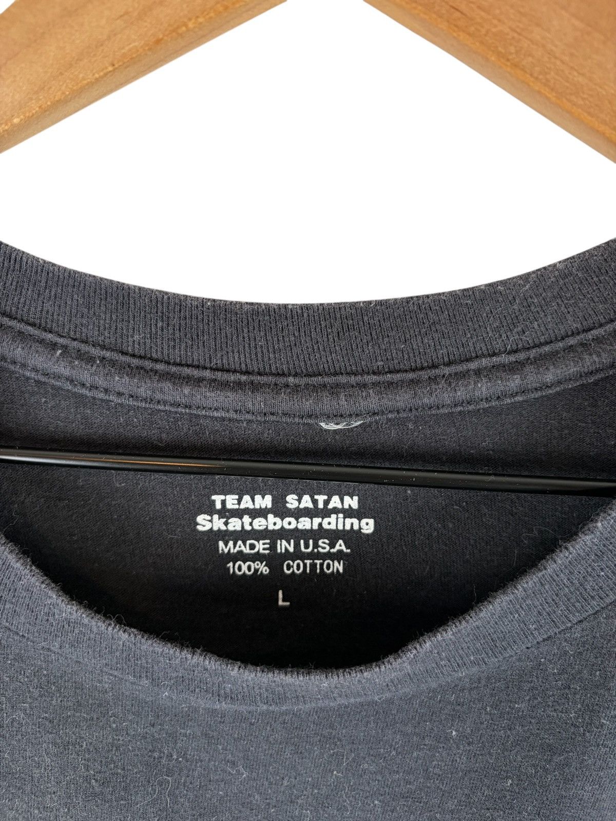 Japanese Brand Team Satan 666 Lines Stone Tee Size US L / EU 52-54 / 3 - 6 Thumbnail