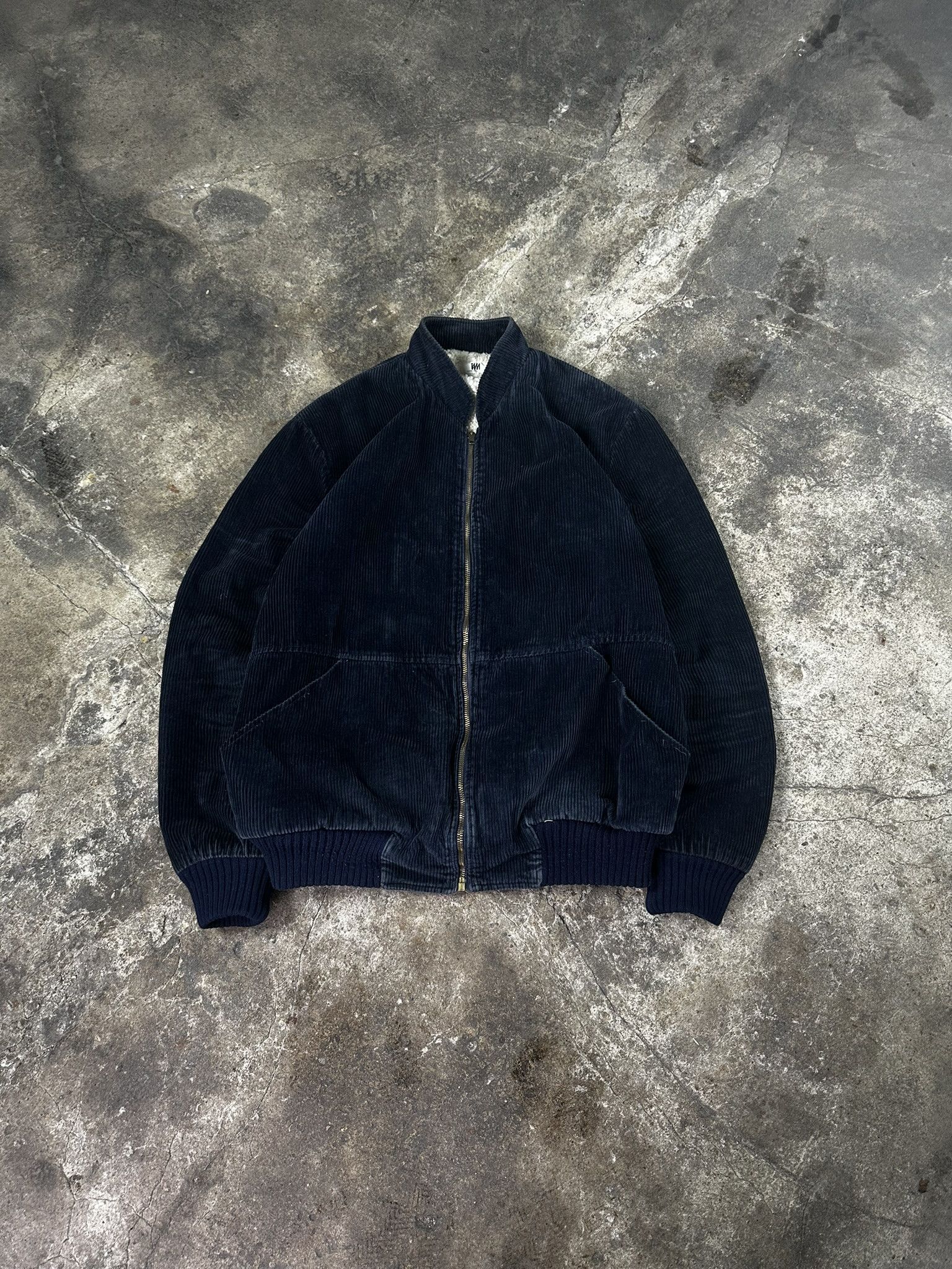 Issey Miyake 80s 90s Issey Miyake Corduroy Vintage Bomber Jacket Size US L / EU 52-54 / 3 - 1 Thumbnail