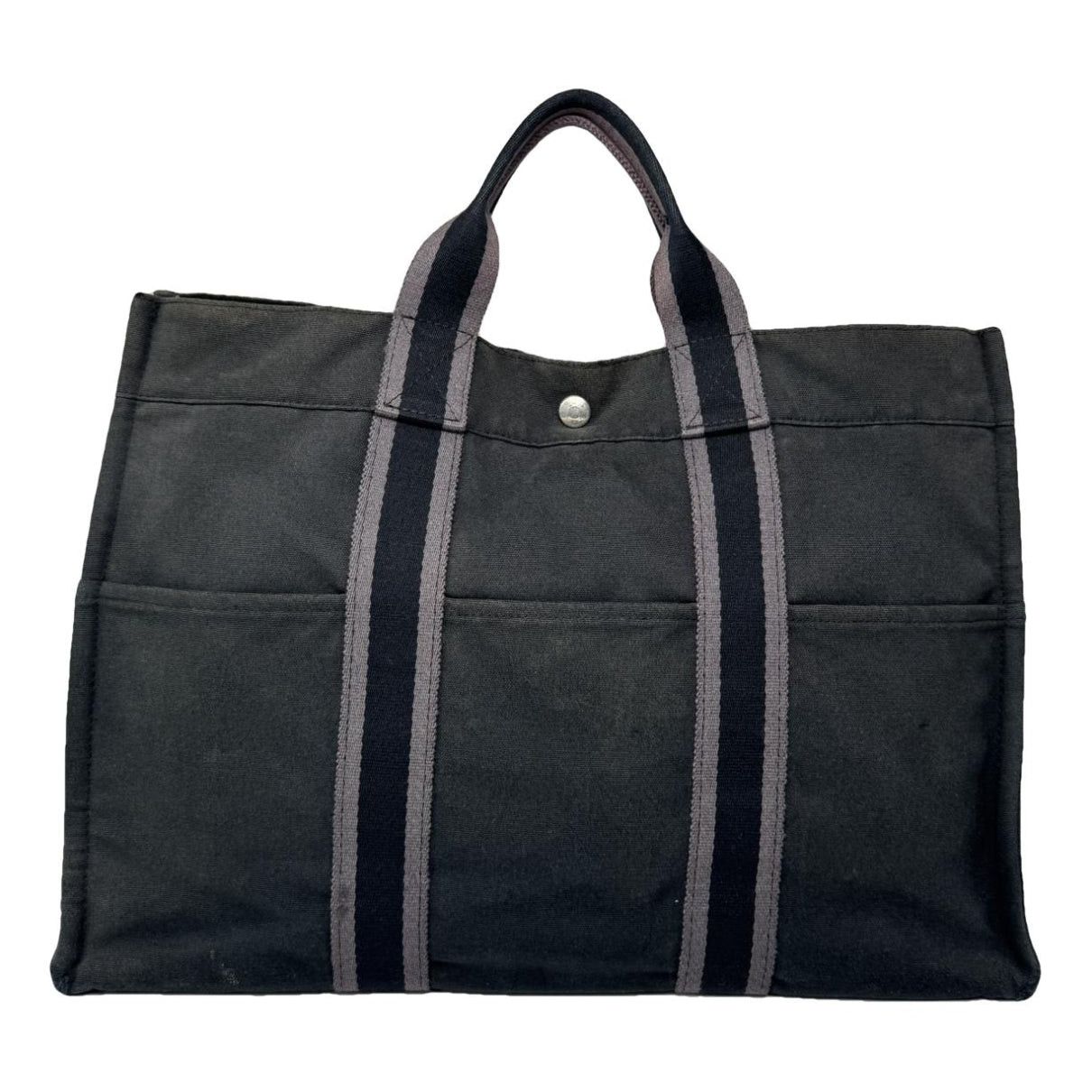 Other Hermès Black Cotton Handbag Size ONE SIZE - 1 Thumbnail
