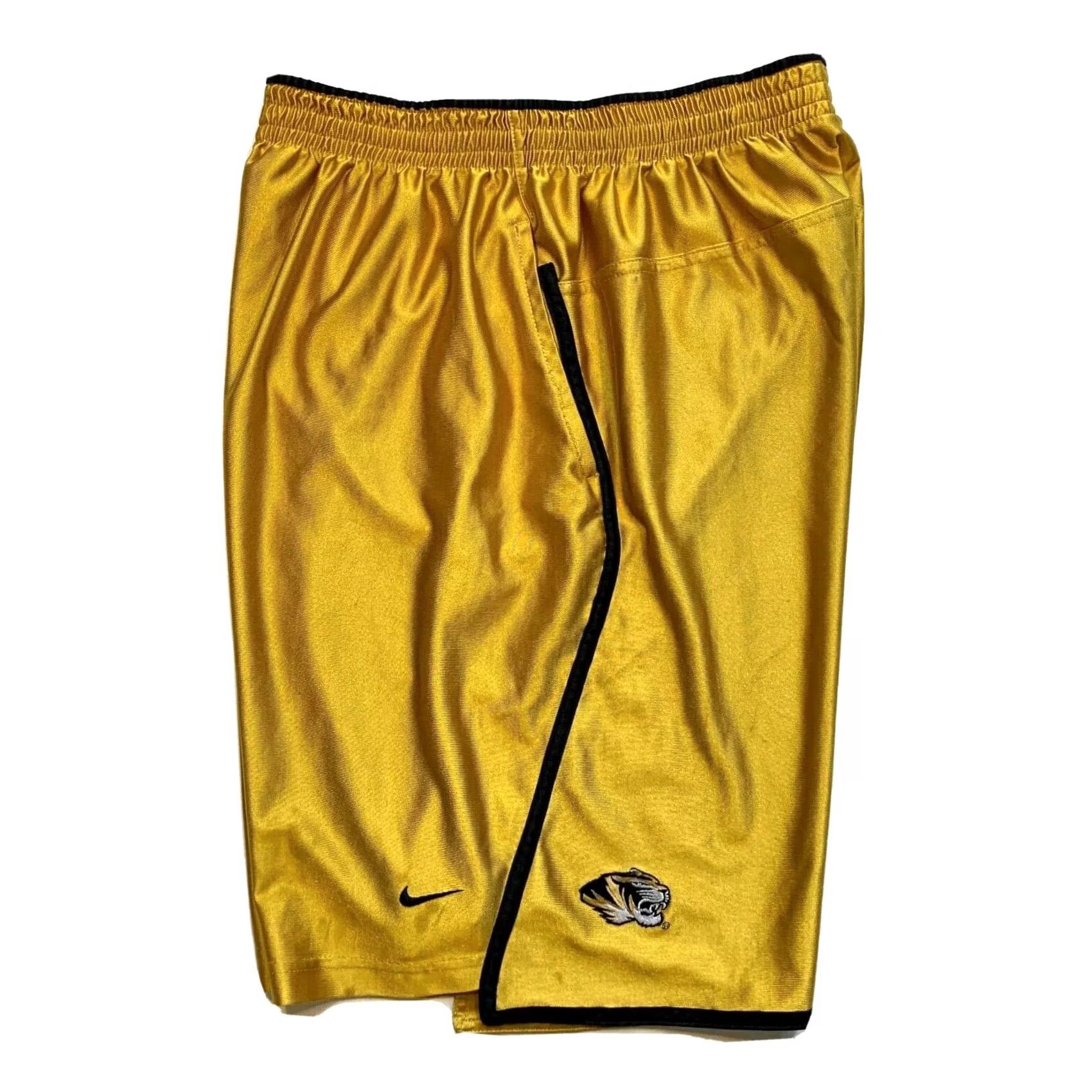 Nike Nike Team Missouri Tigers Basketball Shorts Mens M Yellow Swoosh Athletic/Team | Mens | M | Yellow Size US 31 - 3 Thumbnail