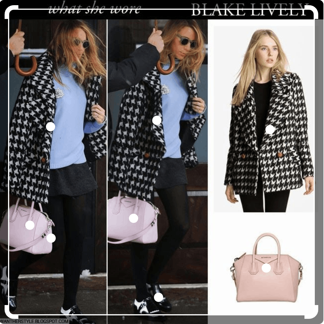 SMYTHE Smythe Houndstooth Car Coat Size M / US 6-8 / IT 42-44 - 4 Thumbnail