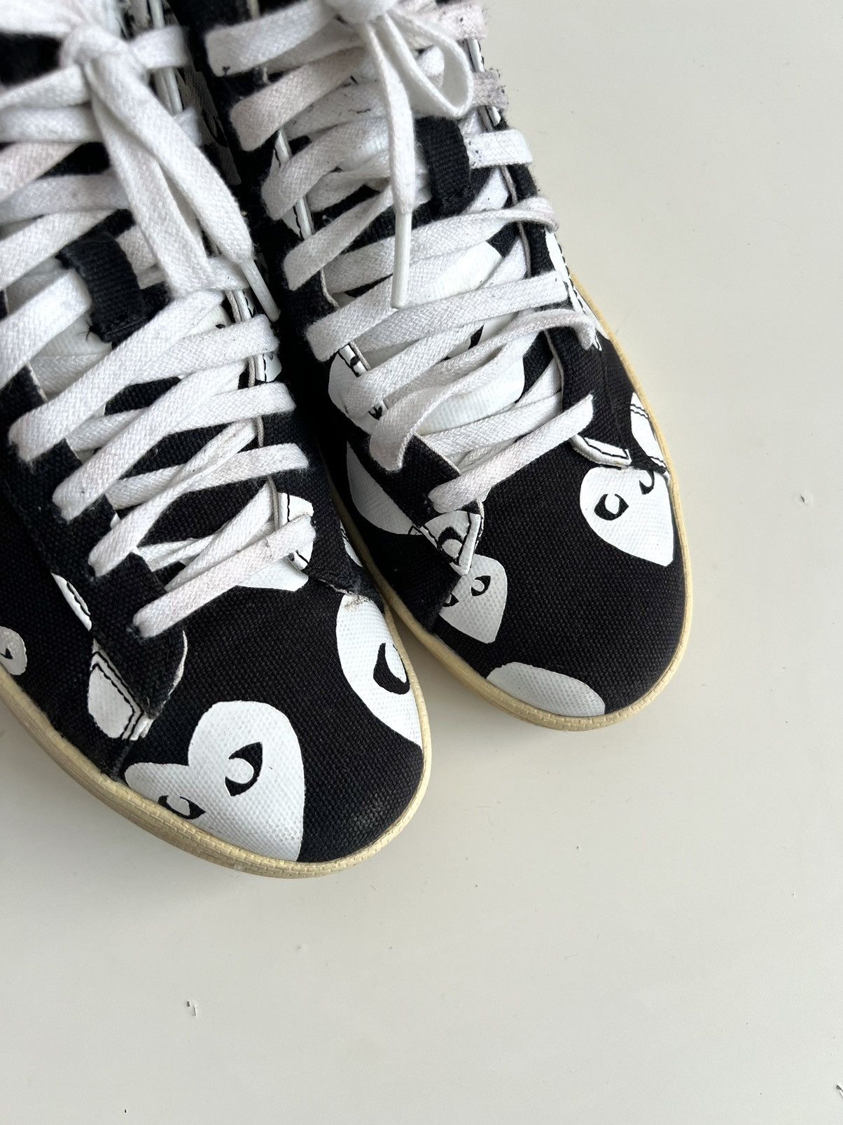 Comme des Garcons PLAY × Converse Converse x Comme des Garçons Play Pro Leather High Sneakers Size US 8 / EU 41 - 6 Thumbnail