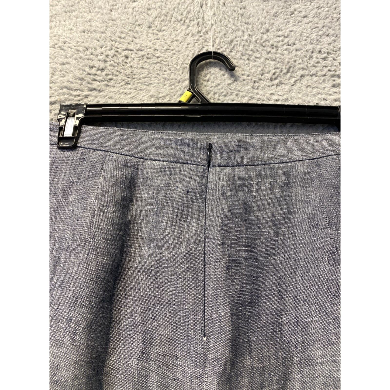 Gant VINTAGE GANT Skirt Womens Size 12 Gray Linen Mini Casual Ladies Size 34" / US 12 / IT 48 - 6 Thumbnail