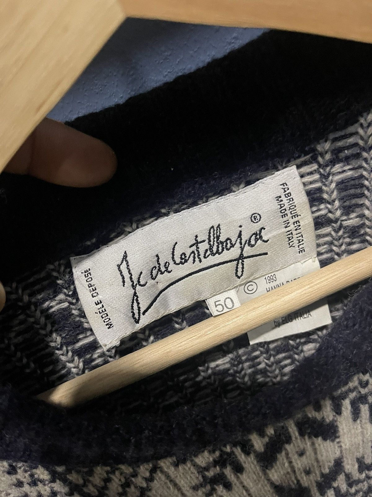 RARE! Jean Charles De Castalbajack Scooby Doo Knitwear