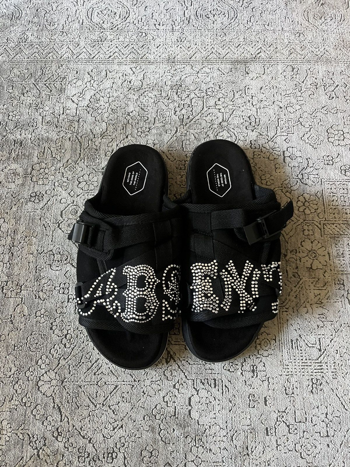 Absent Absent Rhinestone Christo Sandals Size US 7.5 / EU 40-41 - 10 Thumbnail