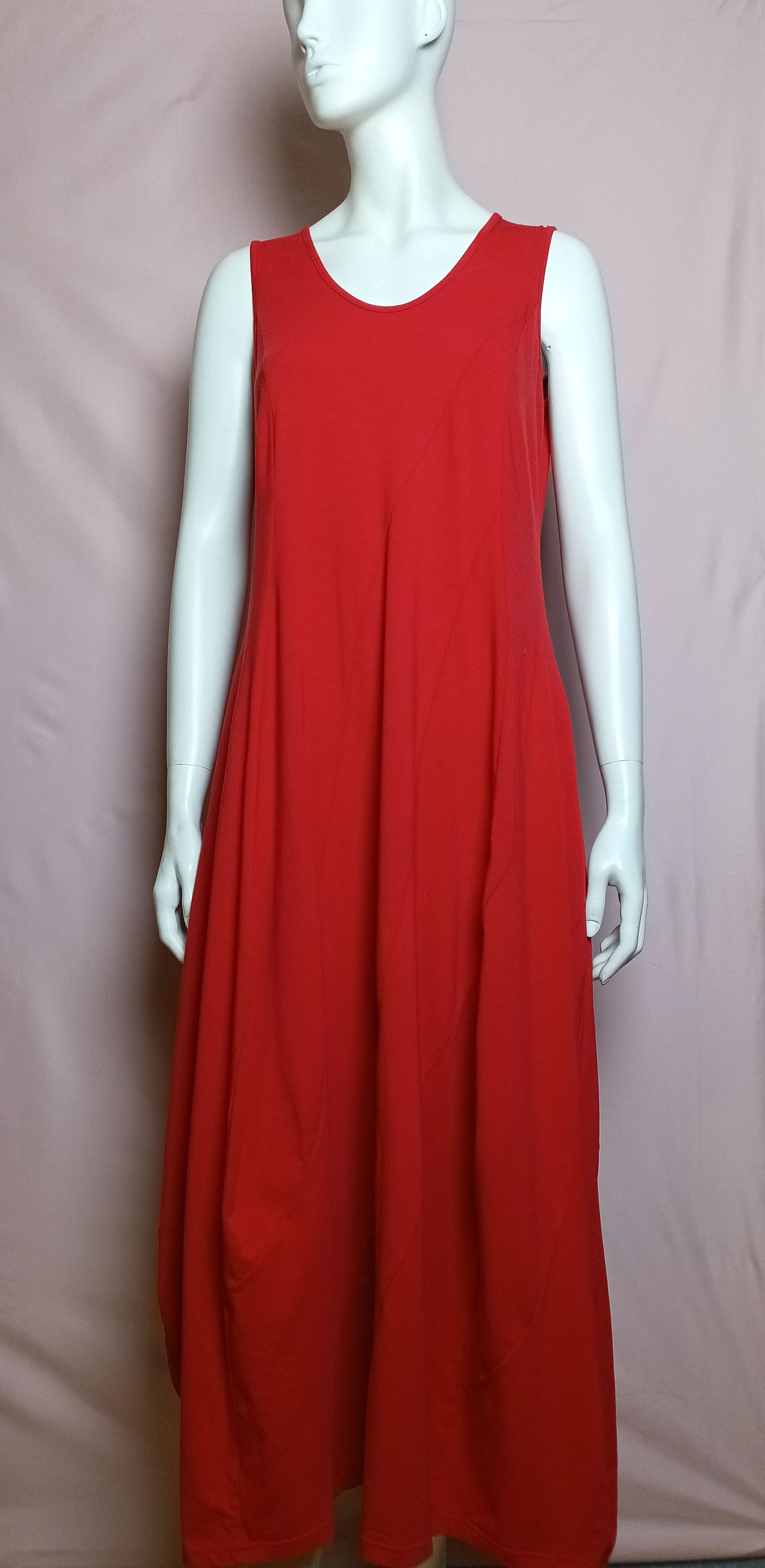 Ivan Grundahl Ivan Grundahl Red Maxi Long Dress Size M Size M / US 6-8 / IT 42-44 - 1 Thumbnail