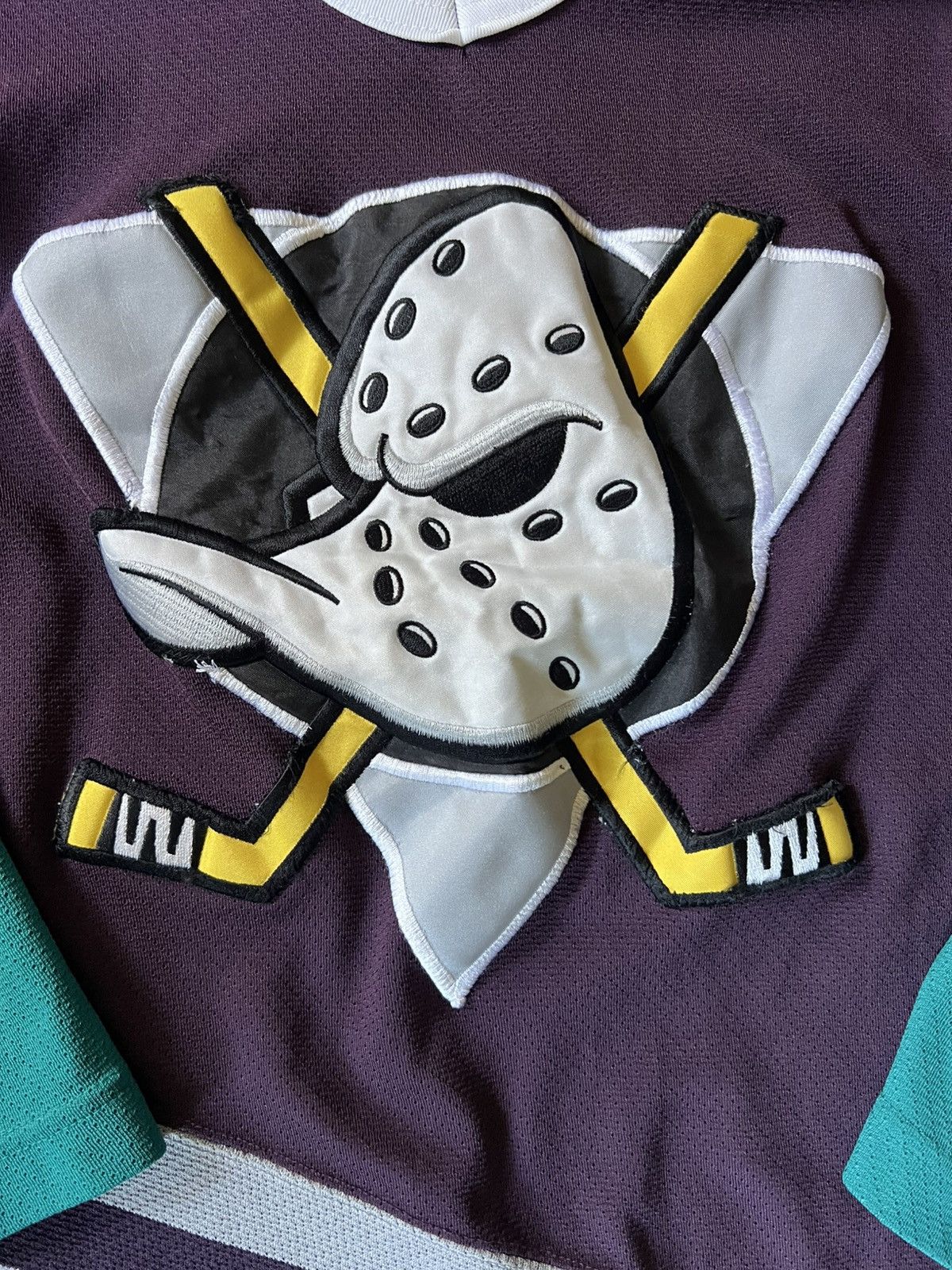 NHL × Vintage Vintage mighty ducks starter jersey Size US XL / EU 56 / 4 - 2 Thumbnail