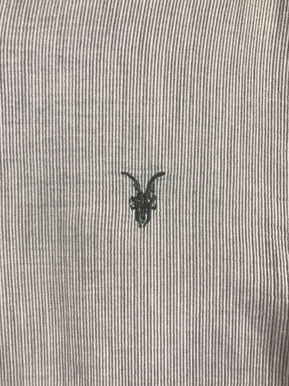 Allsaints × Vintage Allsaints vintage logo striped shirt Size US L / EU 52-54 / 3 - 3 Thumbnail