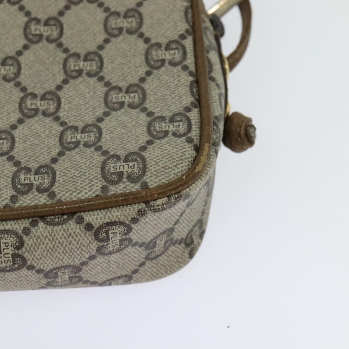 Gucci GUCCI GG Plus Supreme Shoulder Bag Pvc Beige Size ONE SIZE - 13 Thumbnail