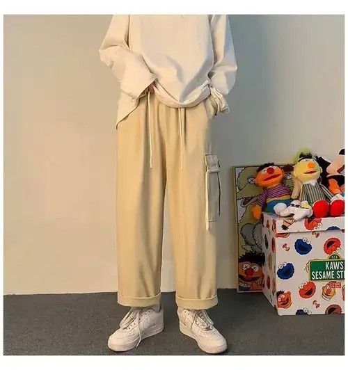 Japanese Brand × Vintage Korean Style Men's Cargo Pants Streetwear Size US 32 / EU 48 - 2 Thumbnail