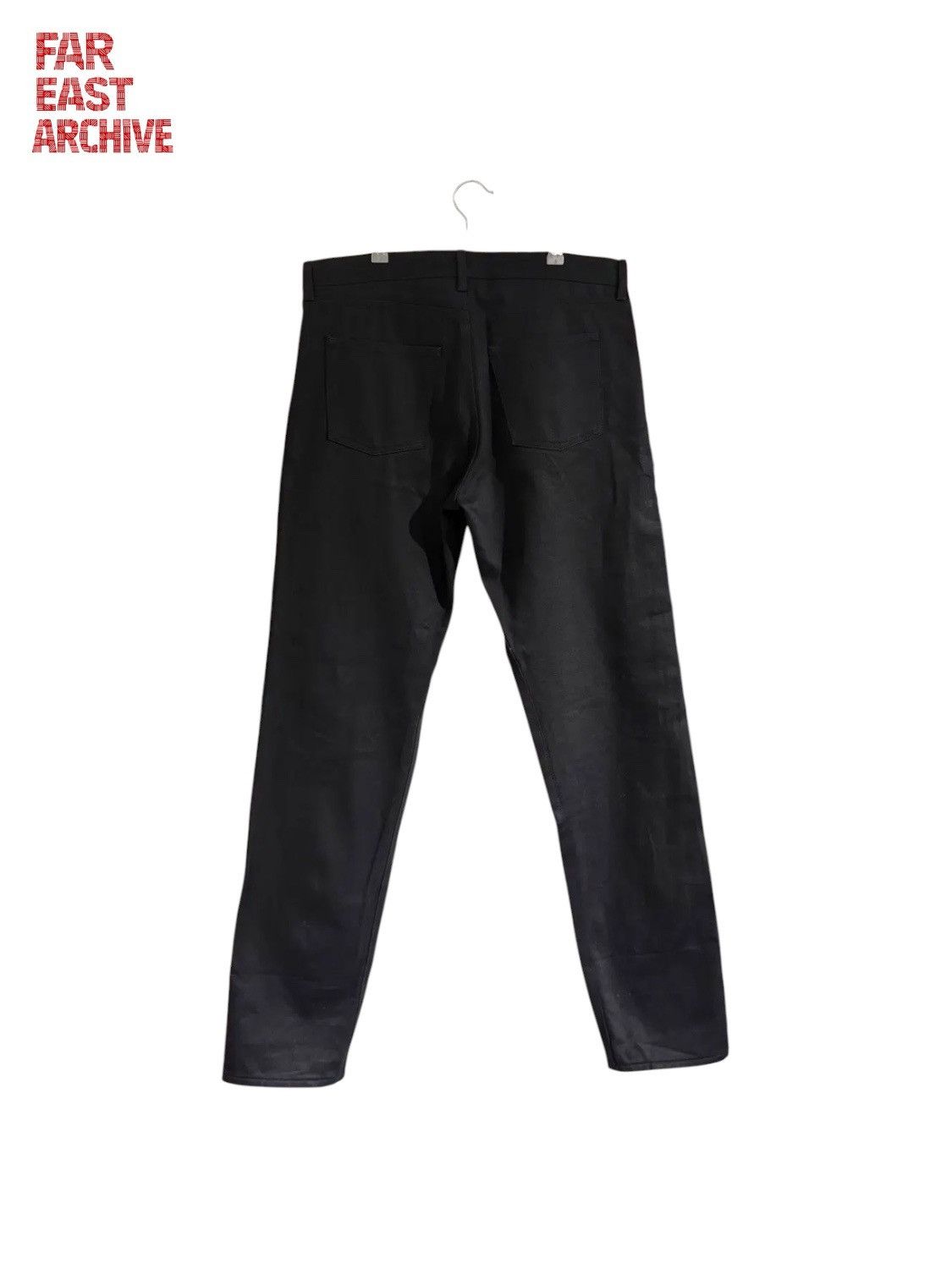 Saint Laurent Paris Saint Laurent Black Straight Denim Jeans Size US 33 - 2 Thumbnail