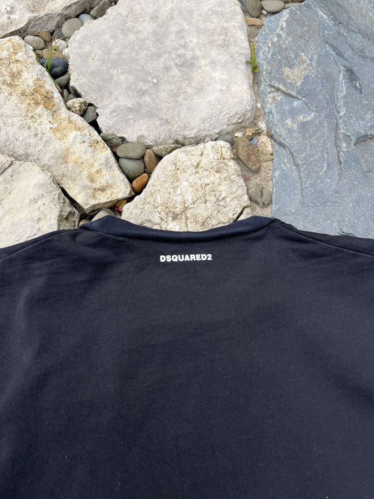 Designer × Dsquared2 Dsquared2 ICON big logo central t-shirt designer tee Canada Size US L / EU 52-54 / 3 - 18 Thumbnail