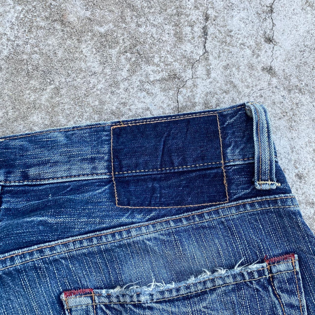 Edwin Vintage Edwin 503 Distressed Denim Kurt Cobain Style Size US 34 / EU 50 - 14 Thumbnail