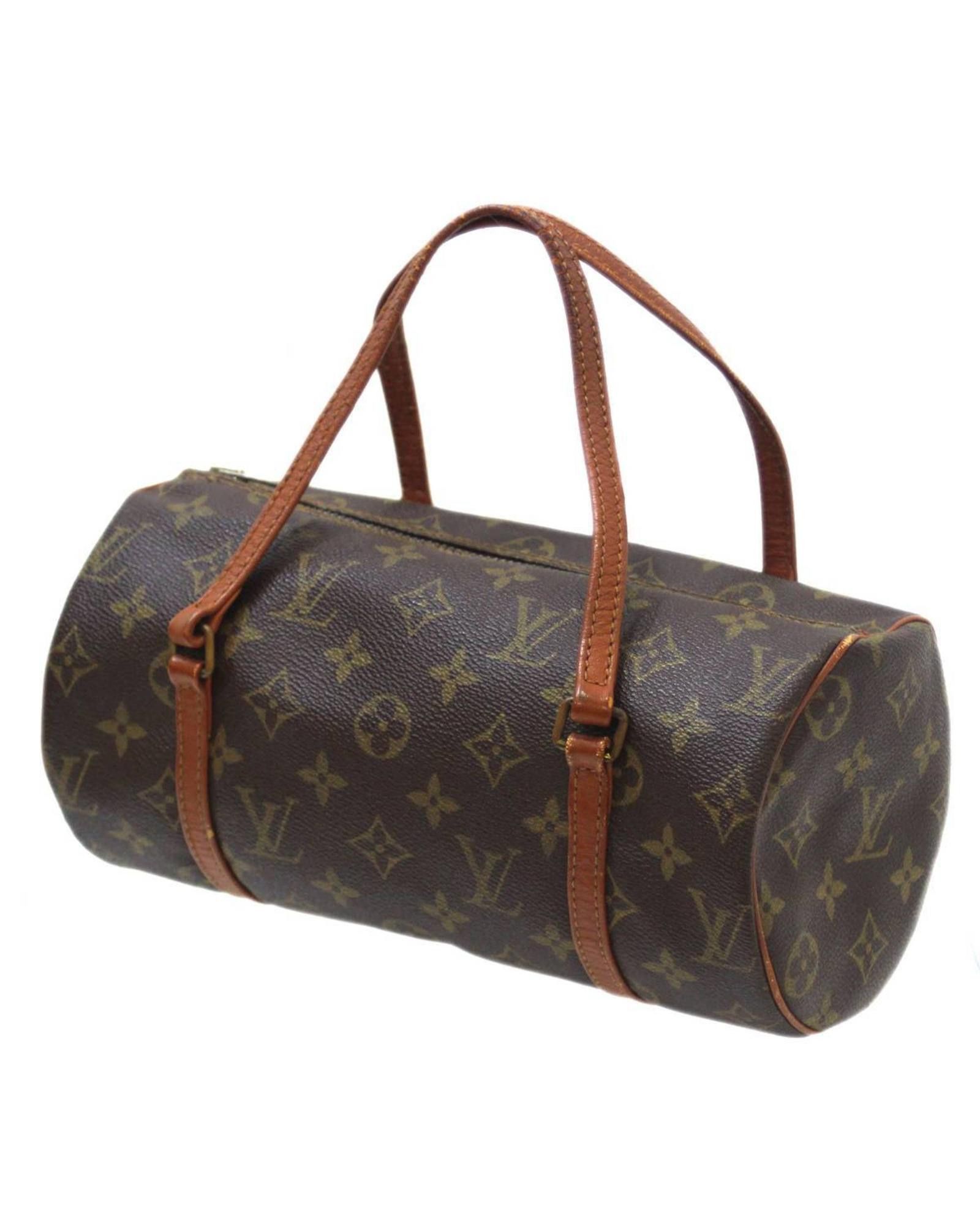image of Louis Vuitton Sophisticated Brown Canvas Shoulder Bag, Women's