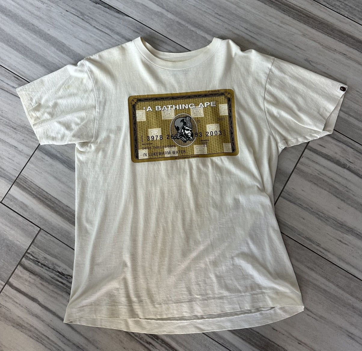 Bape 2003 a bathing ape ex class amex t shirt Size US L / EU 52-54 / 3 - 1 Thumbnail