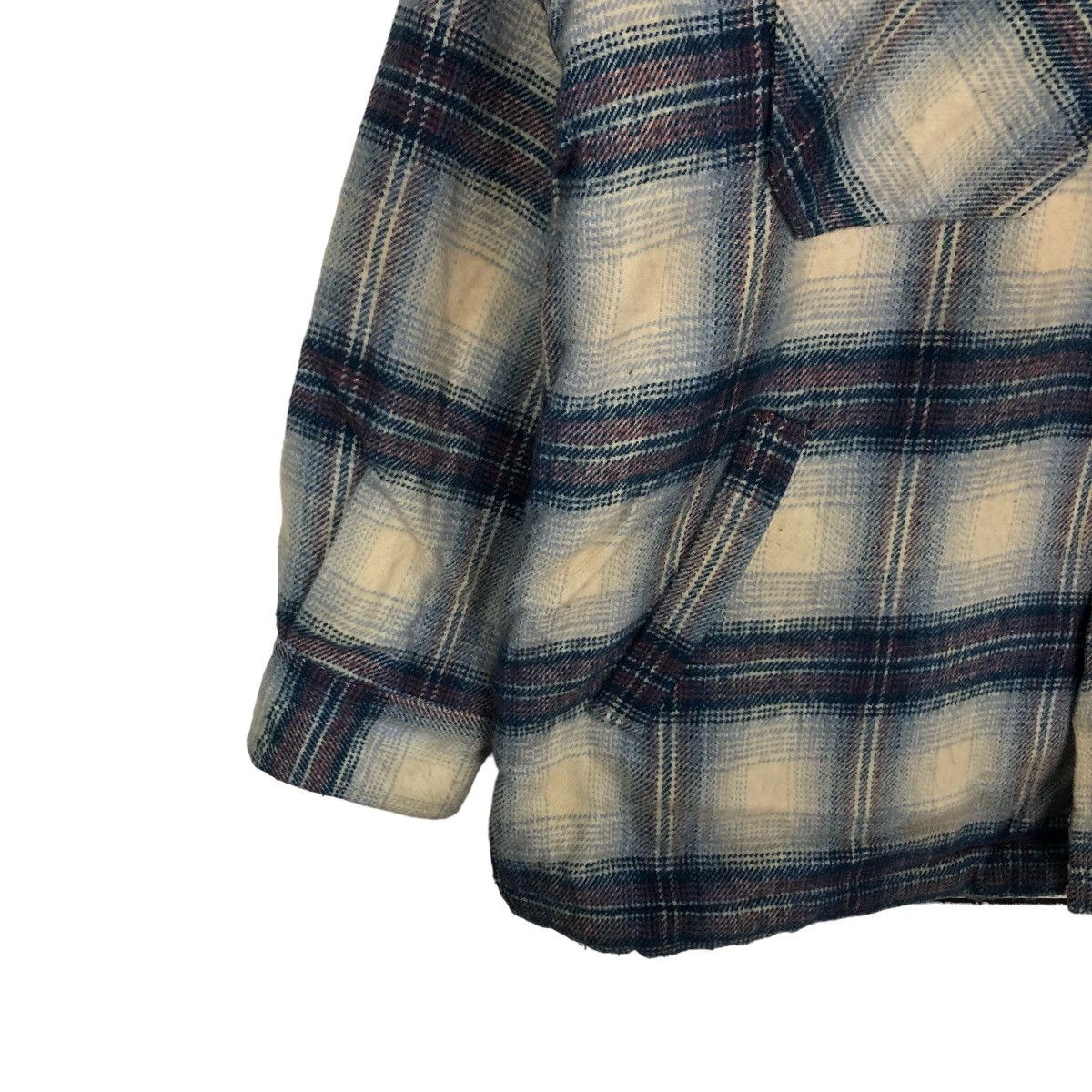 Flannel ☄️VINTAGE FLANNEL JACKET PRACT STUDIO ISSEY MIYAKE JAPAN Size US M / EU 48-50 / 2 - 3 Thumbnail