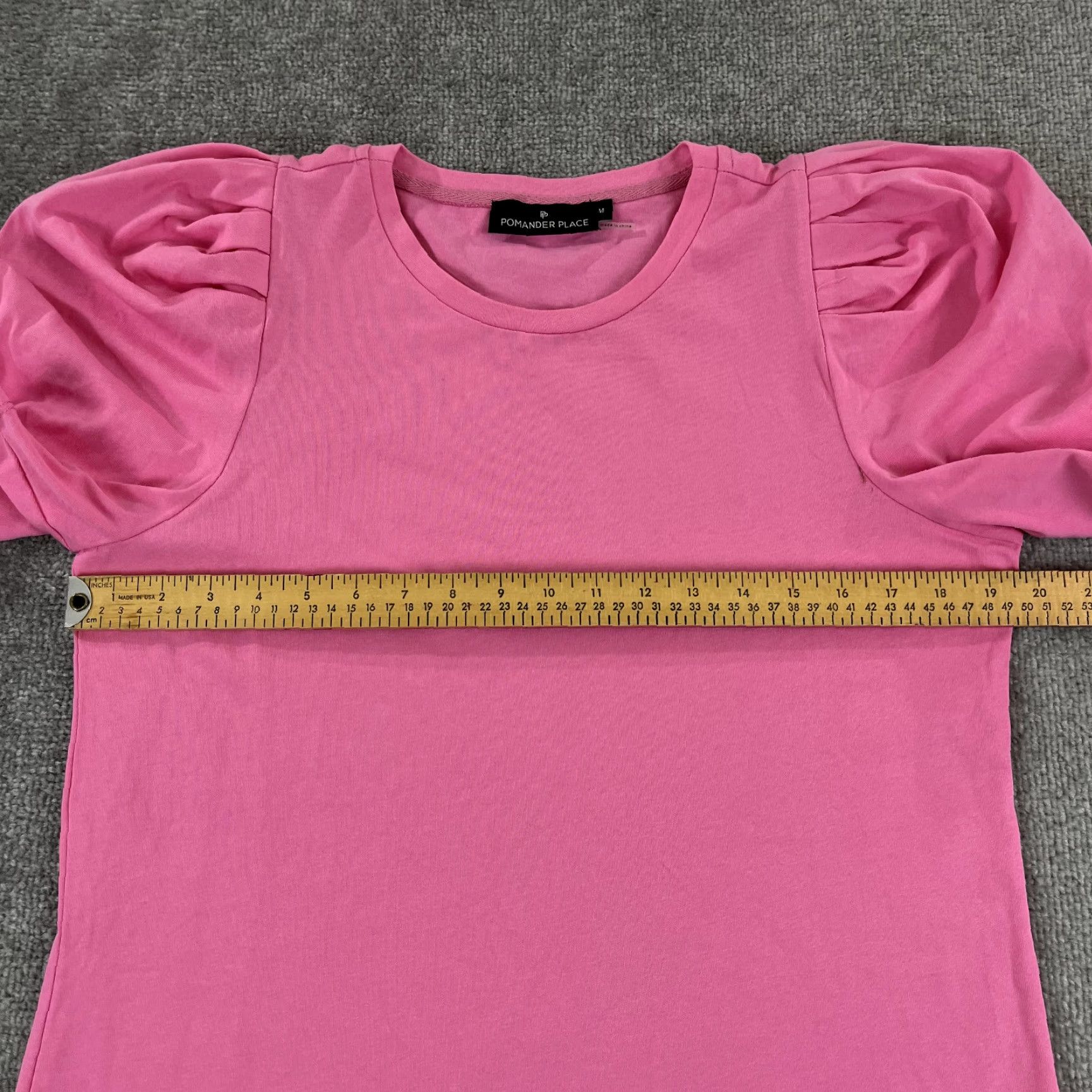 Vintage TUCKERNUCK Stella Puff Shift Dress Womens Medium Bubblegum Pink Short Sleeve Casual Size M / US 6-8 / IT 42-44 - 4 Thumbnail