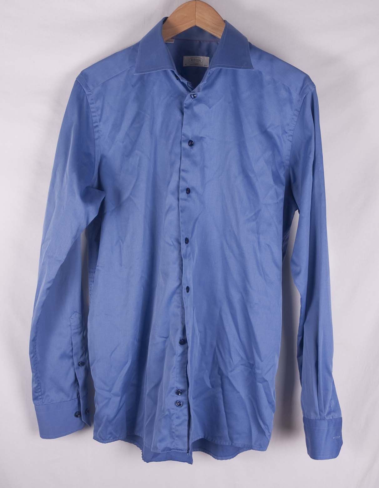 Eton Eton Contemporary Shirt Blue Size 15.75/ 40 Size 40R - 1 Thumbnail