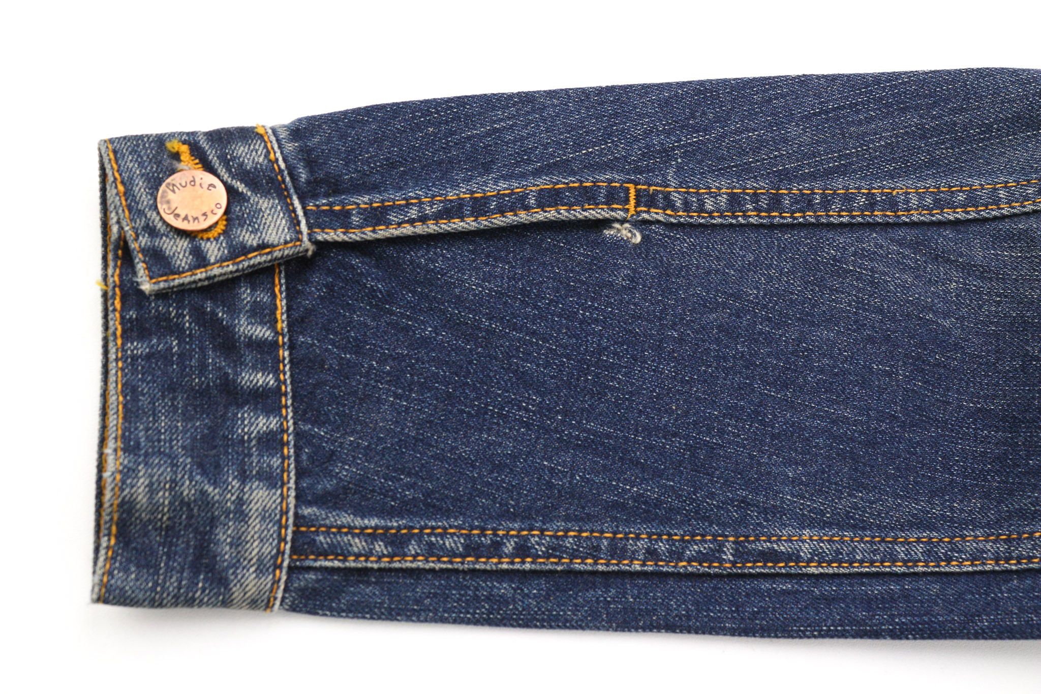 Nudie Jeans BILLY DARK AUTHENTIC DENIM S Blue Denim Jacket 80401 Size US S / EU 44-46 / 1 - 8 Thumbnail