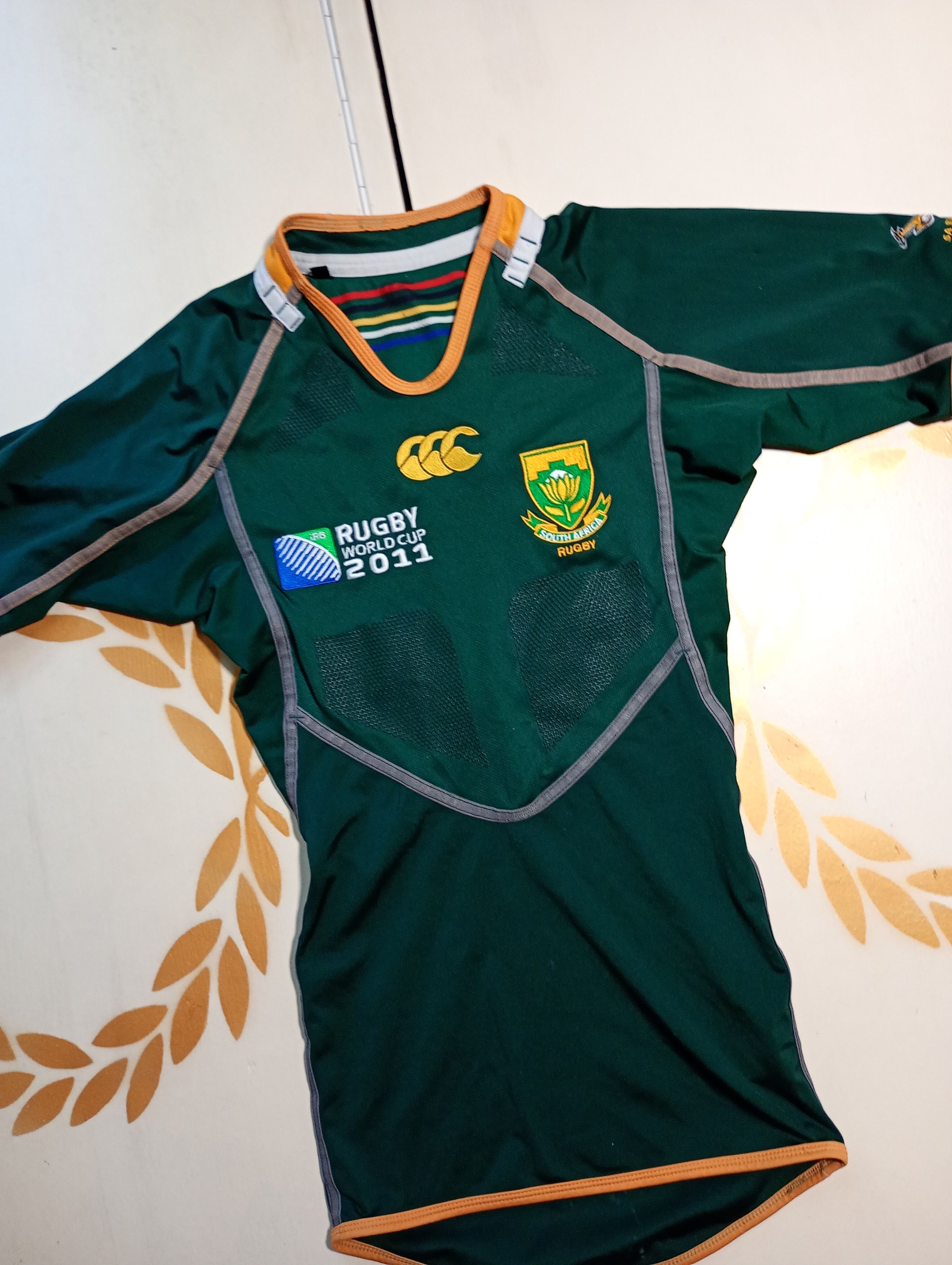 Canterbury of New Zealand Canterbury SA Rugby World Cup 2011 Jersey Size US M / EU 48-50 / 2 - 5 Thumbnail