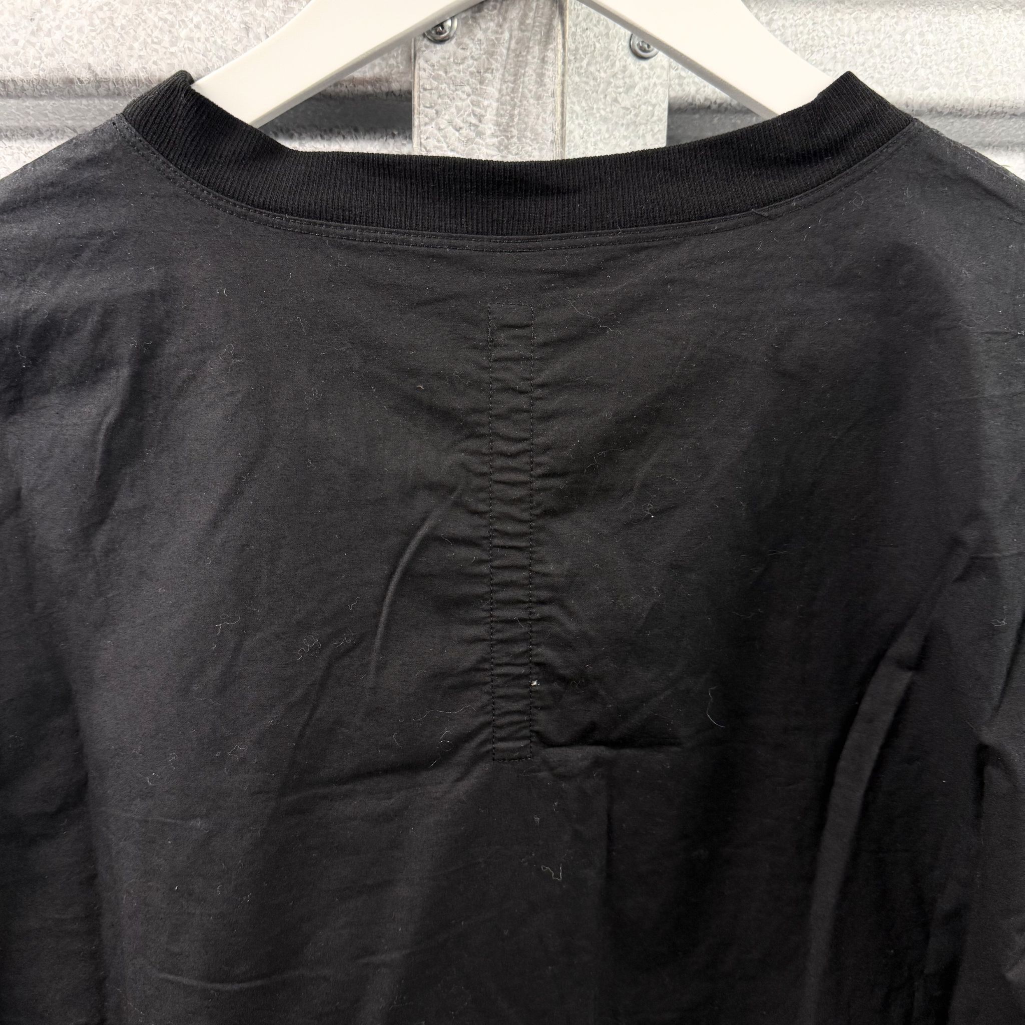 Silent By Damir Doma DAMIR DOMA SILENT BLACK COTTON BLEND BACK POCKET T SHIRT Size US L / EU 52-54 / 3 - 4 Thumbnail