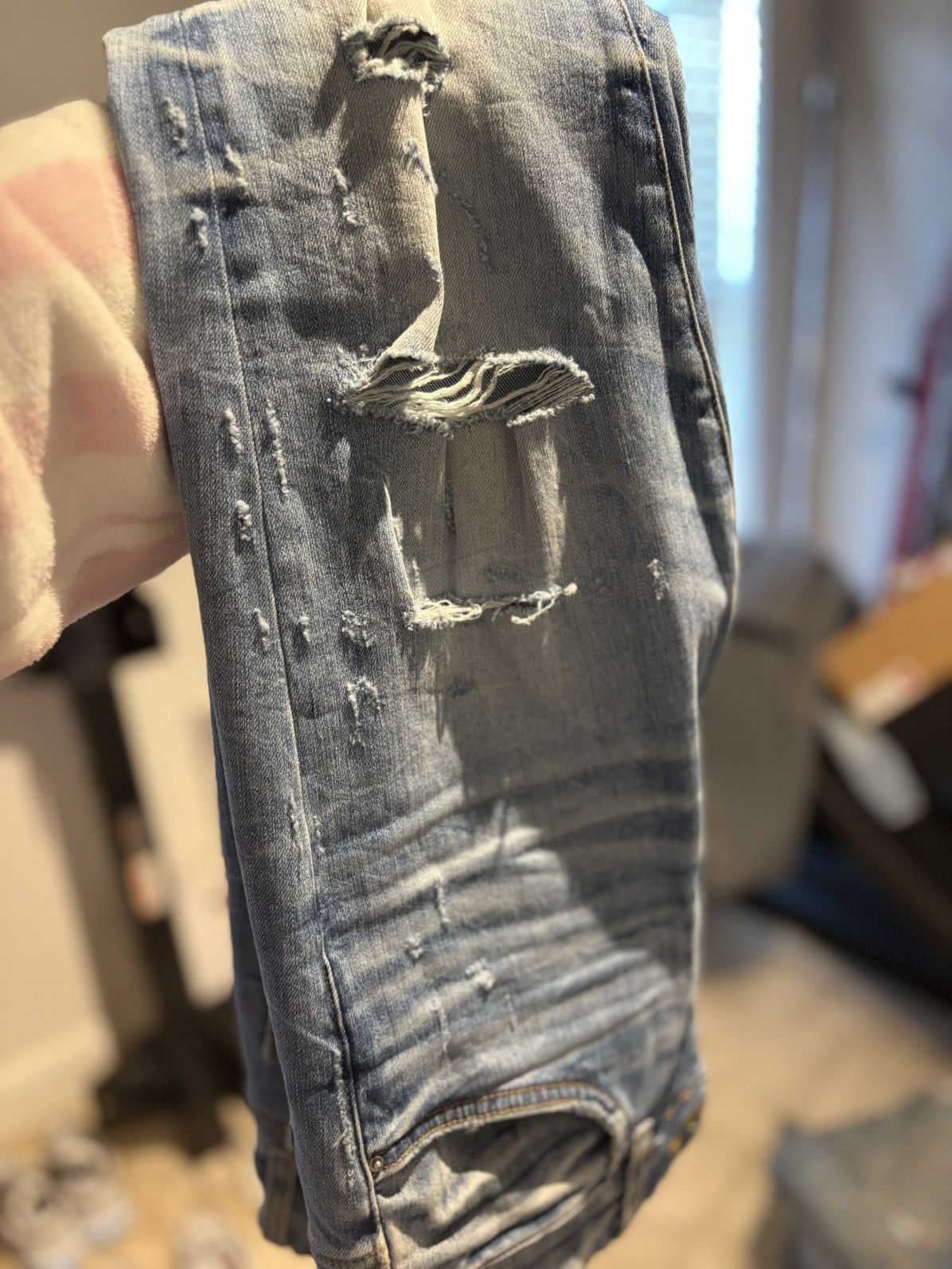 Amiri Amiri distressed jeans Size US 32 / EU 48 - 9 Thumbnail