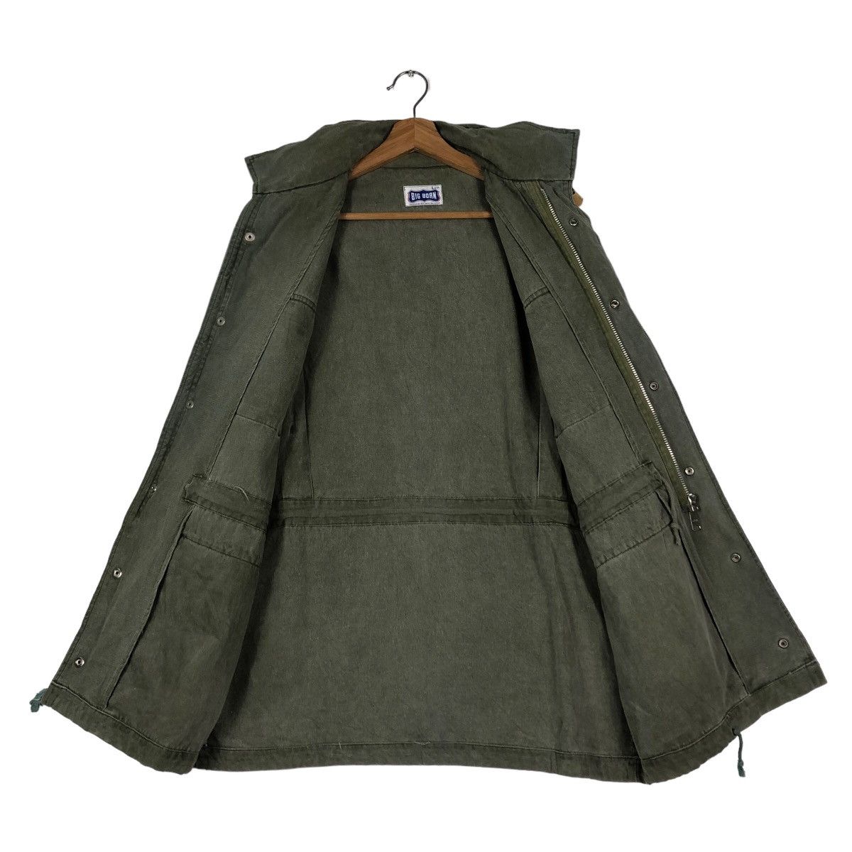Japanese Brand 🔥Vintge Big Born Big Smith Cargo Biker Jacket Size US L / EU 52-54 / 3 - 13 Thumbnail