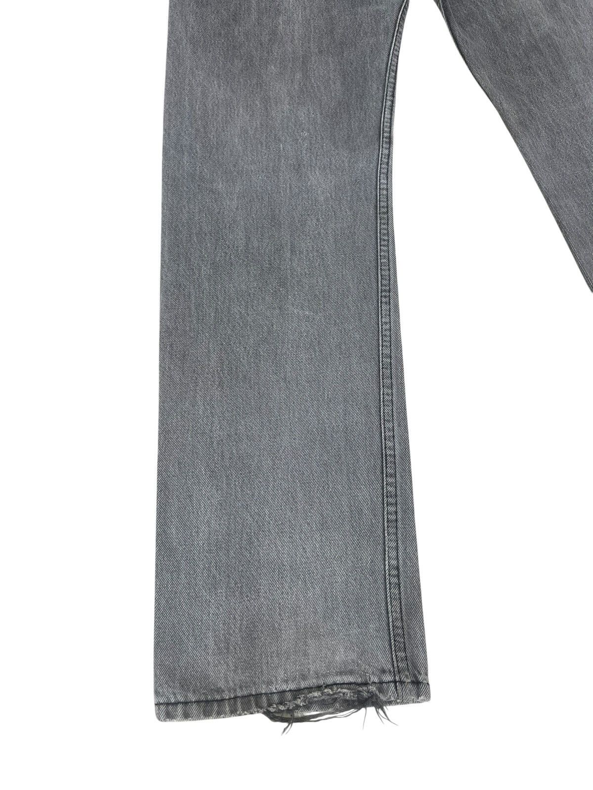Levi's Vintage 1994 Levi’s 501 Made in Uk Faded Black Denim Jeans Size US 30 / EU 46 - 15 Thumbnail