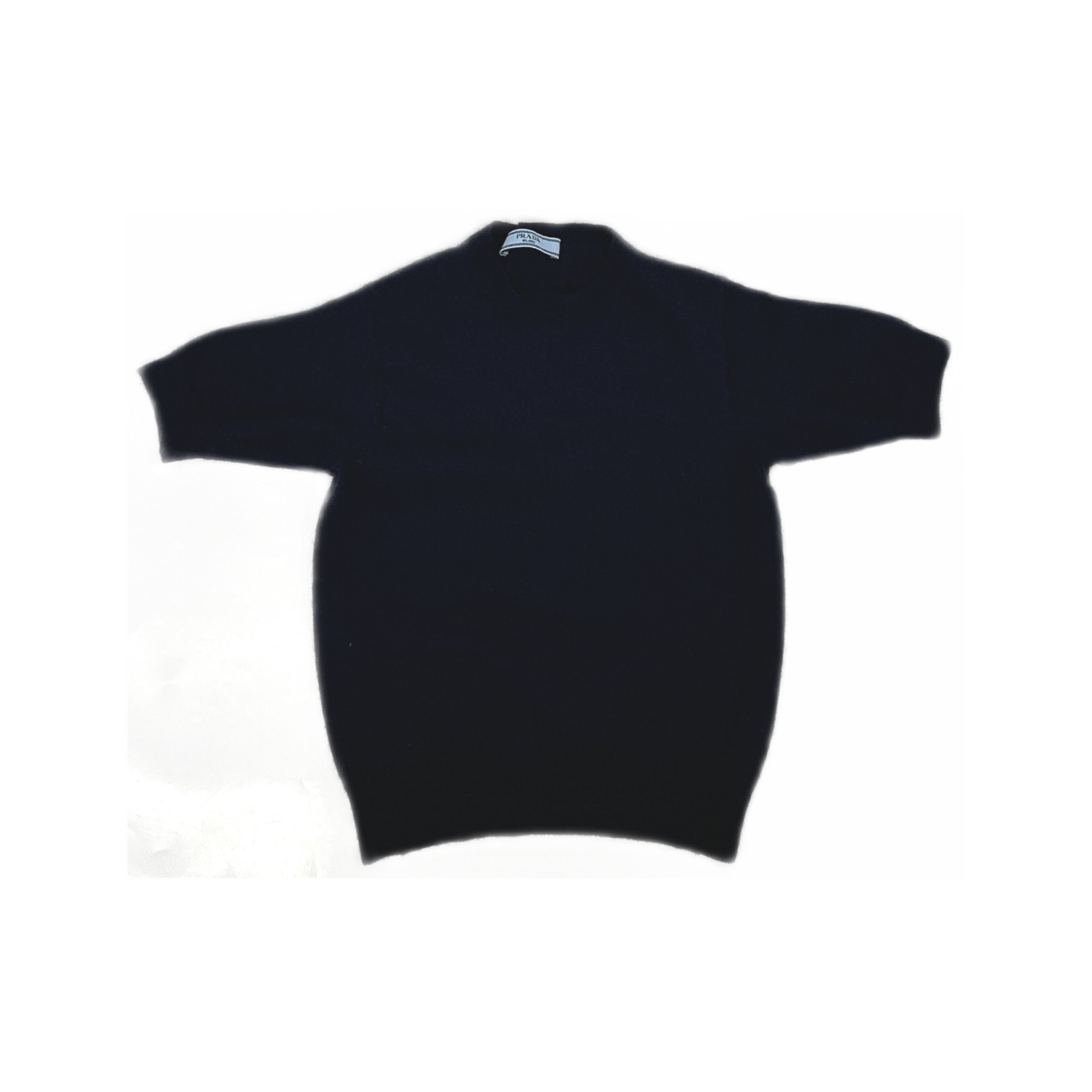 Prada Prada Cashmere Short Sleeve Sweater Size 36 Size XS / US 0-2 / IT 36-38 - 1 Thumbnail