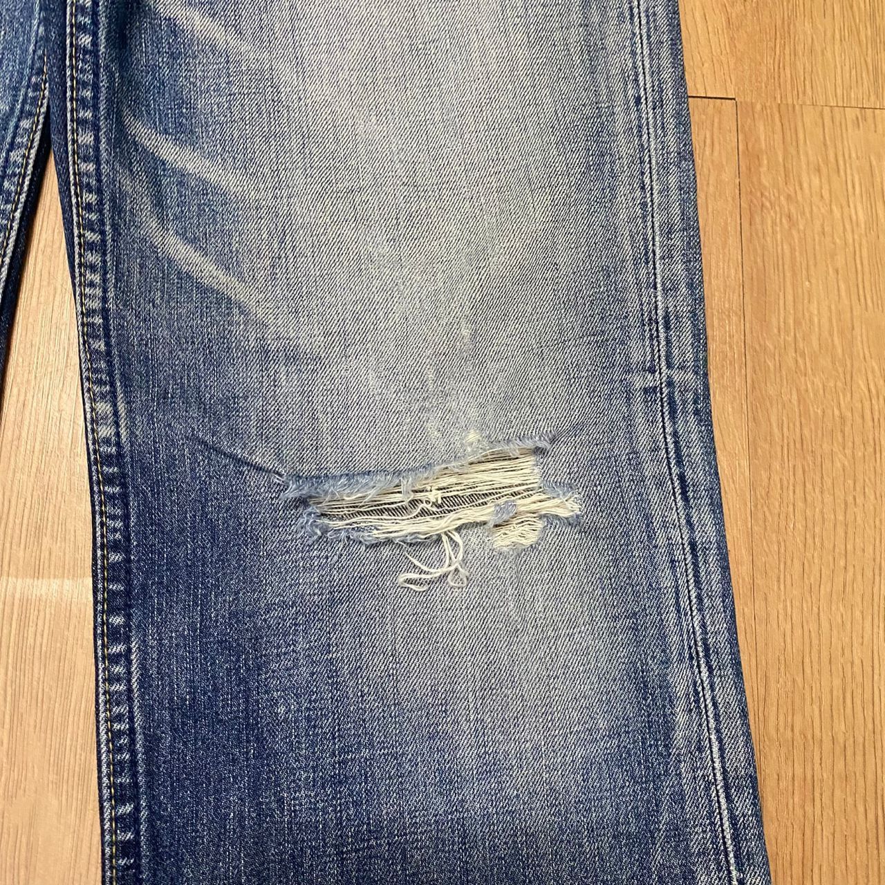Levi's Vintage Levis 502 Distressed Denim Kurt Cobain Style Size US 28 / EU 44 - 10 Thumbnail
