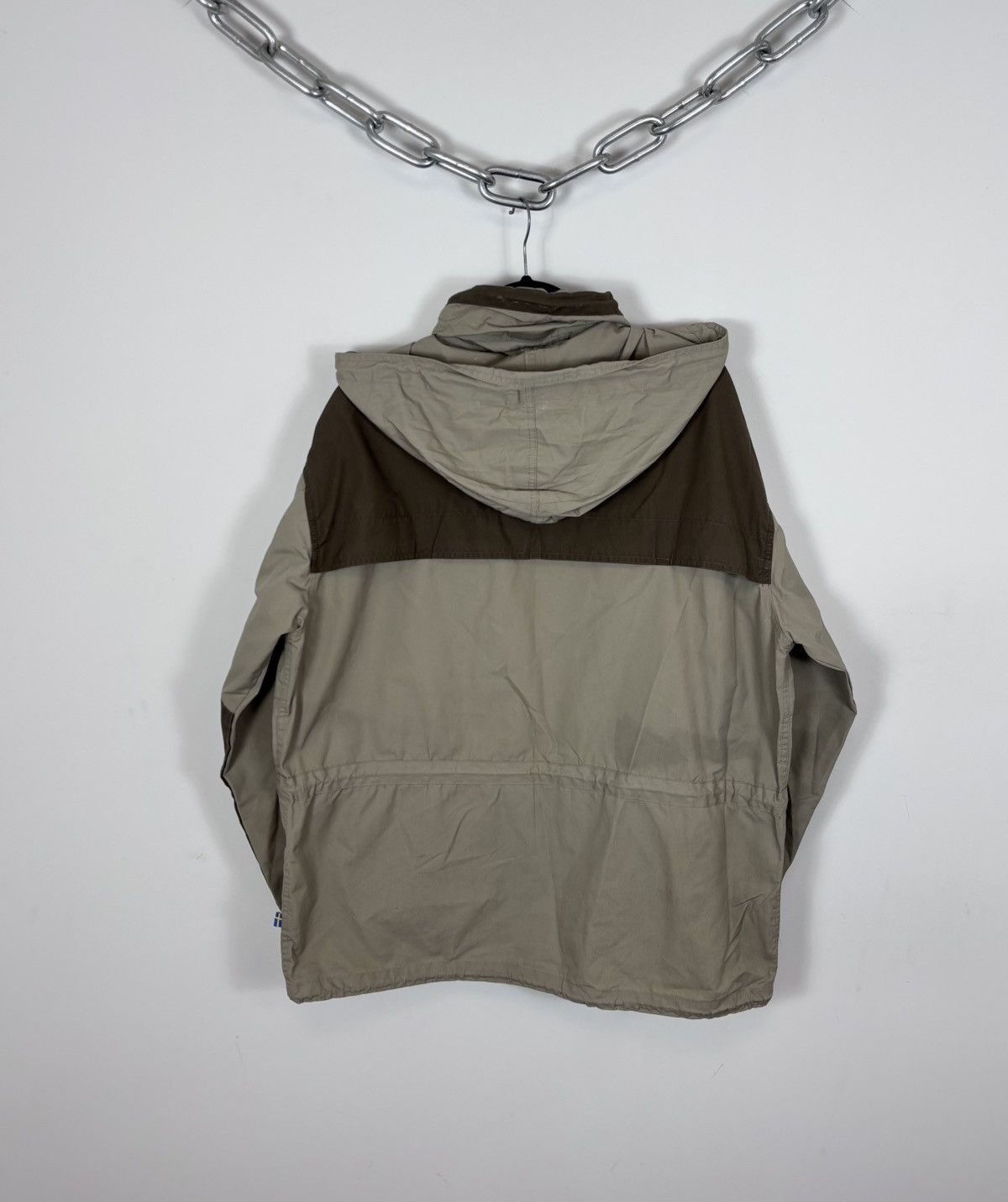 Fjallraven Fjallraven G-1000 Vintage Men’s Beige/Brown Hooded Jacket Size US M / EU 48-50 / 2 - 2 Thumbnail