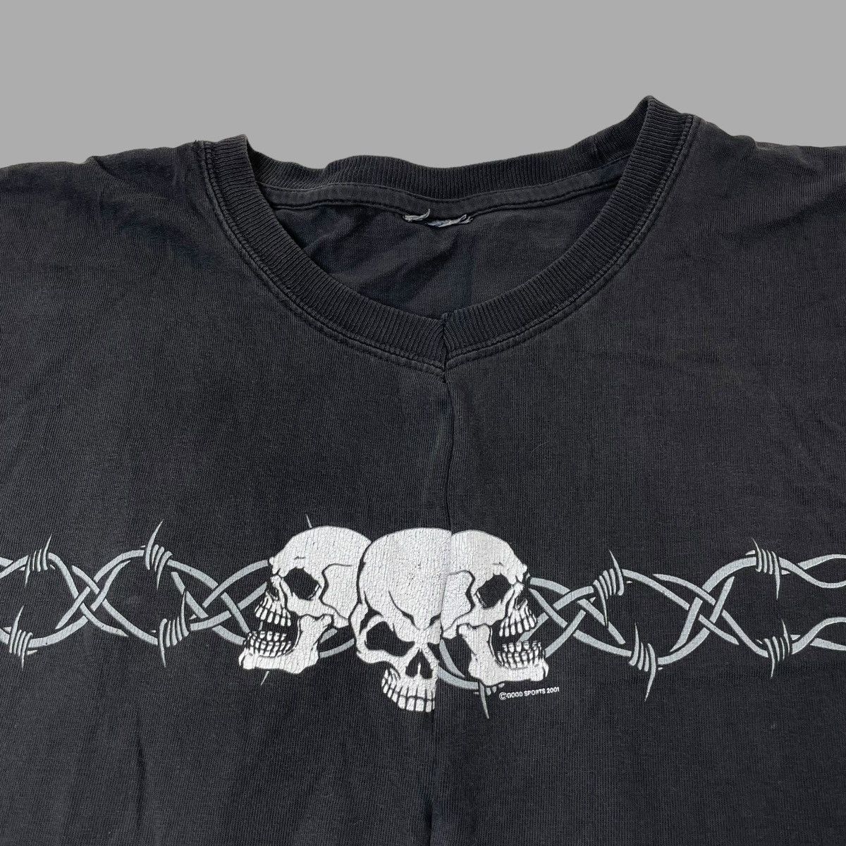 Vintage Vintage y2k skull graphic tank top Size US XL / EU 56 / 4 - 3 Thumbnail