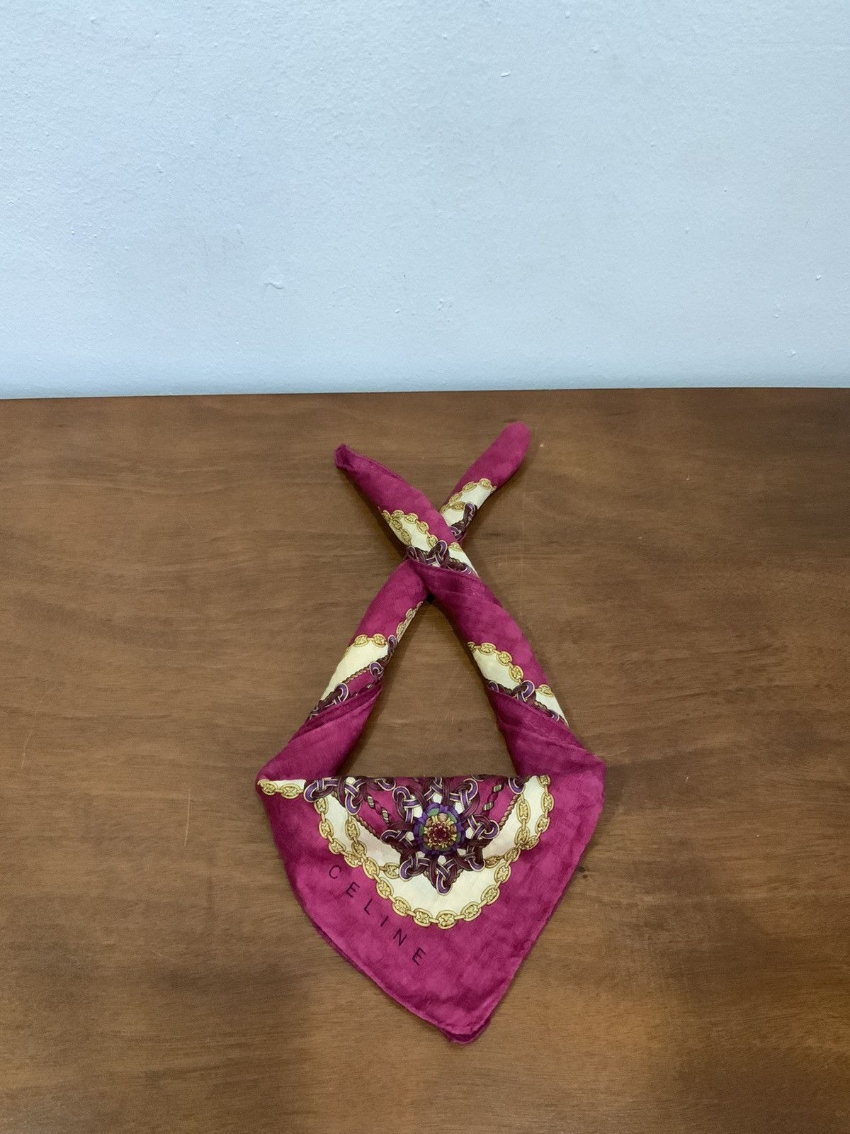 Celine Celine Monogram Handkerchief Bandana Size ONE SIZE - 1 Thumbnail
