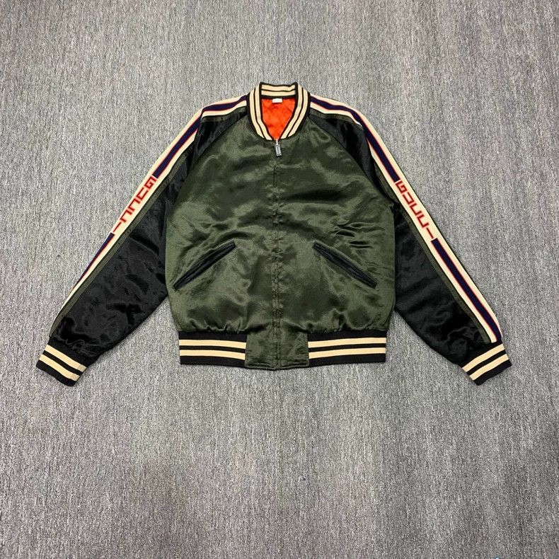 Gucci Gucci Double-sided wear side logo vinegar grease jacket 25 Size US M / EU 48-50 / 2 - 1 Thumbnail