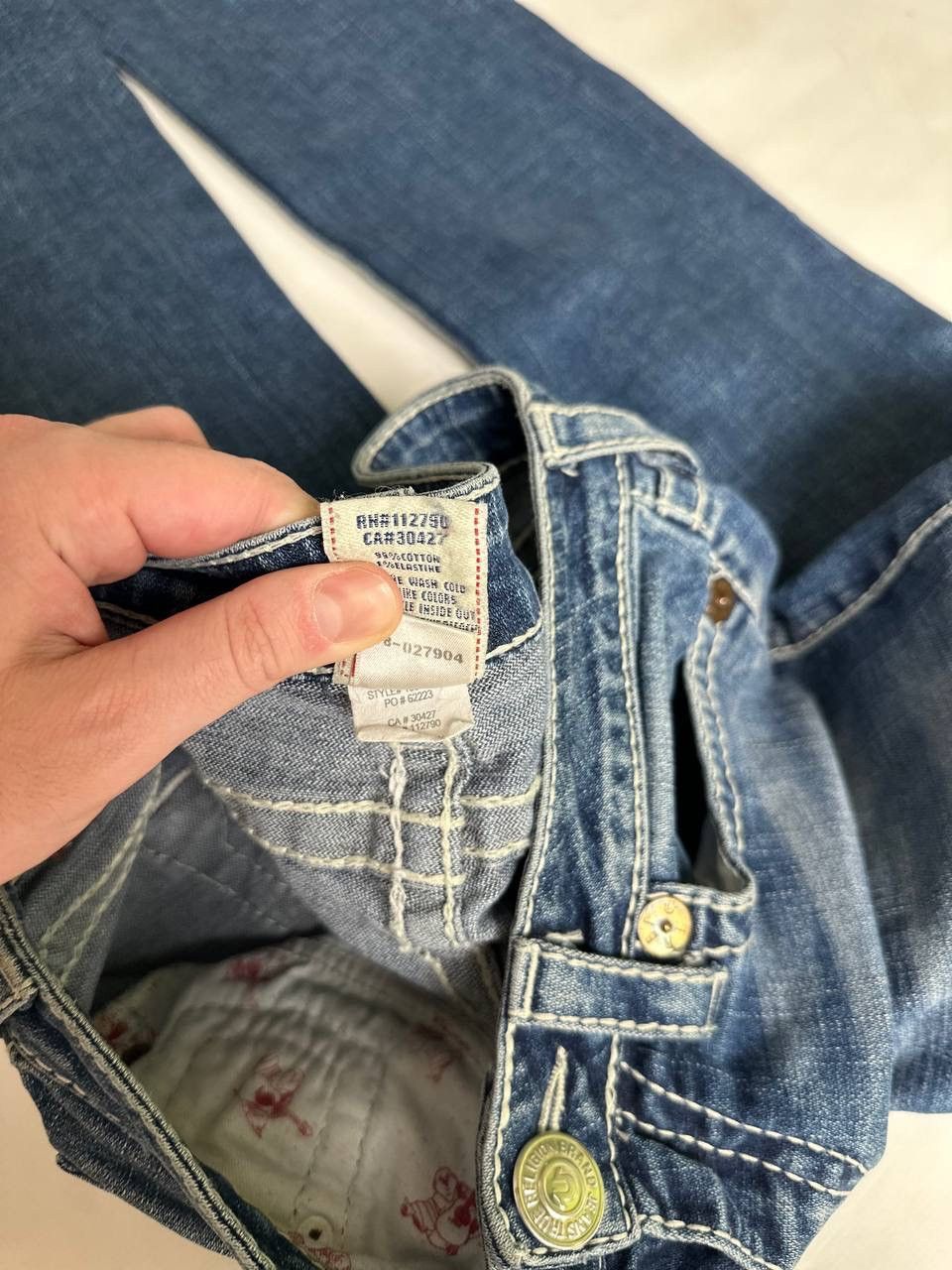 True Religion Vintage Y2K True Religion Womens Flared Jean USA Streetwear🔥 Size 28" / US 6 / IT 42 - 10 Thumbnail